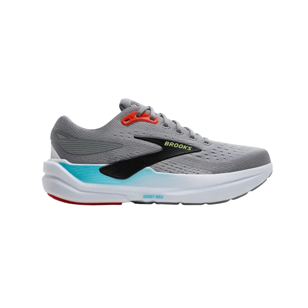 Brooks Ghost Max 3 Primer Grey Antarctica Red