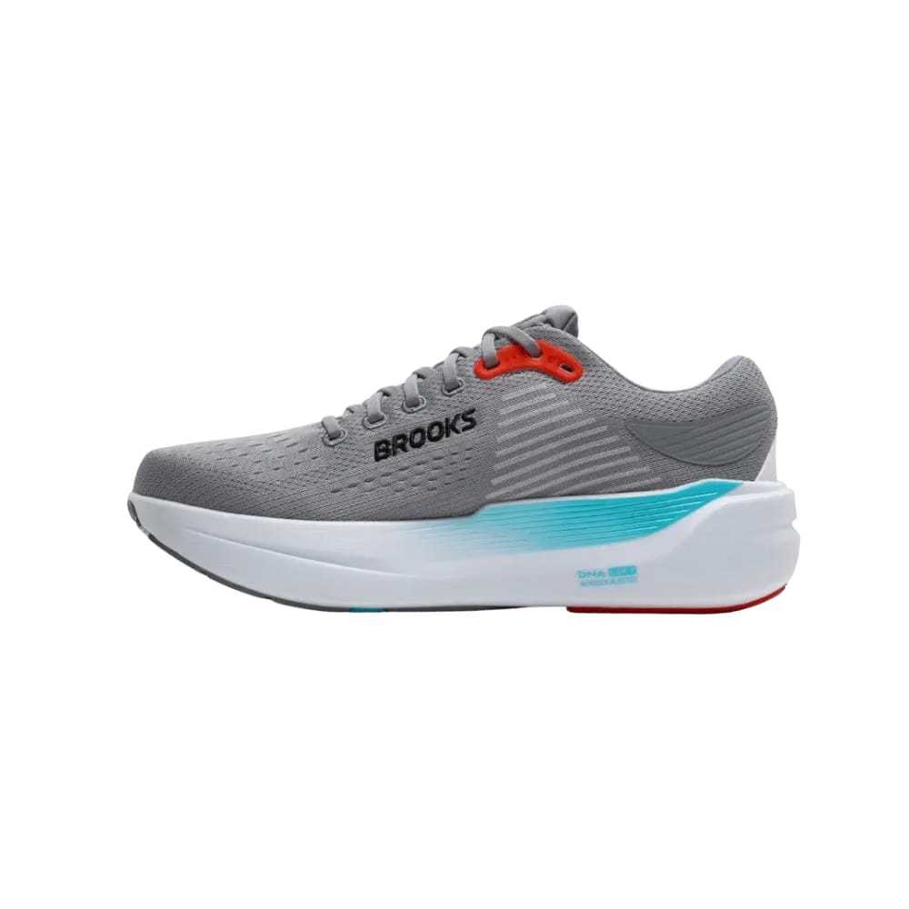 Brooks Ghost Max 3 Primer Grey Antarctica Red