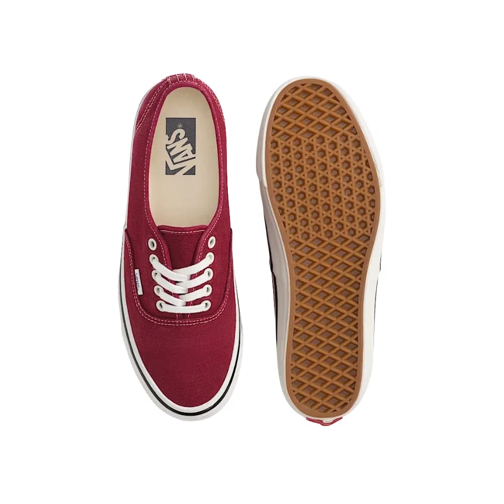 Vans Premium Authentic Shoe Bordeaux Red