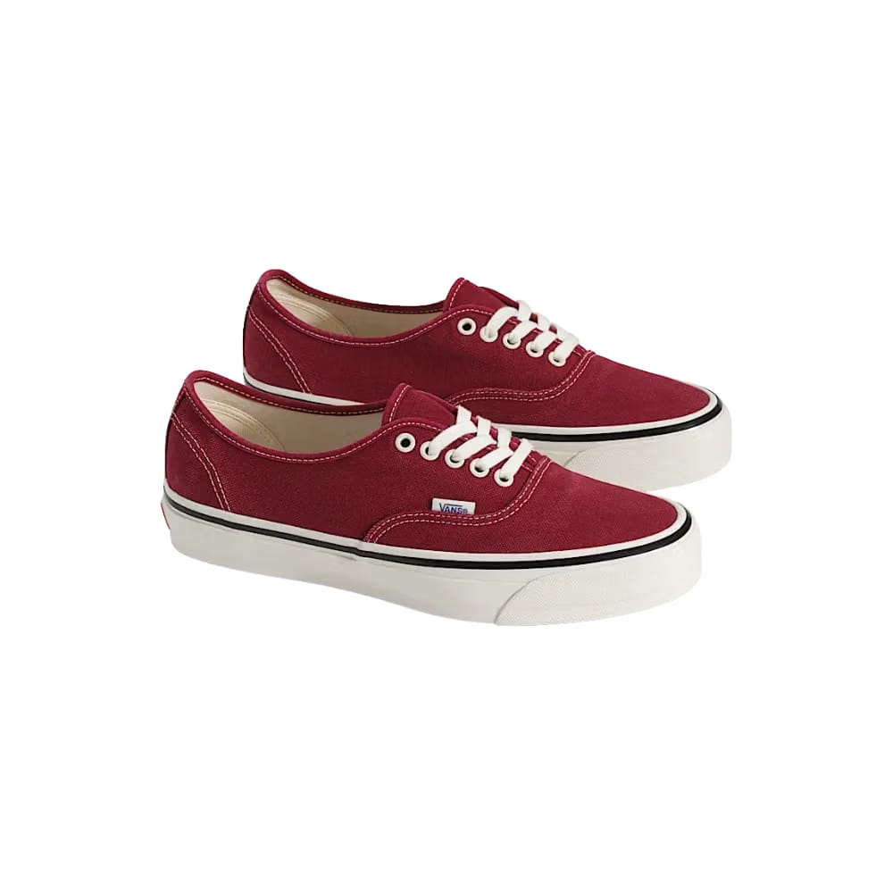 Vans Premium Authentic Shoe Bordeaux Red
