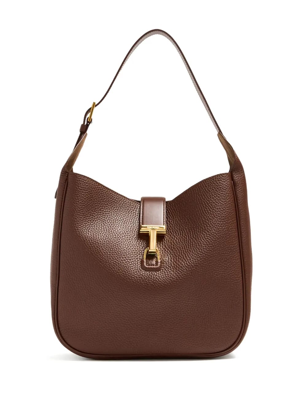 logo-buckle tote bag
