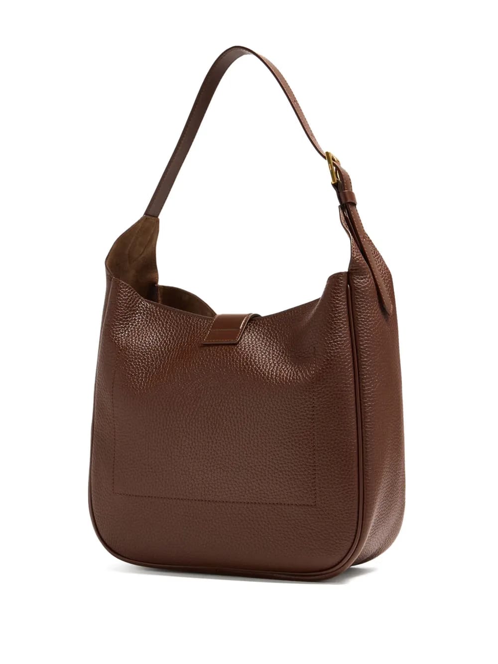 logo-buckle tote bag