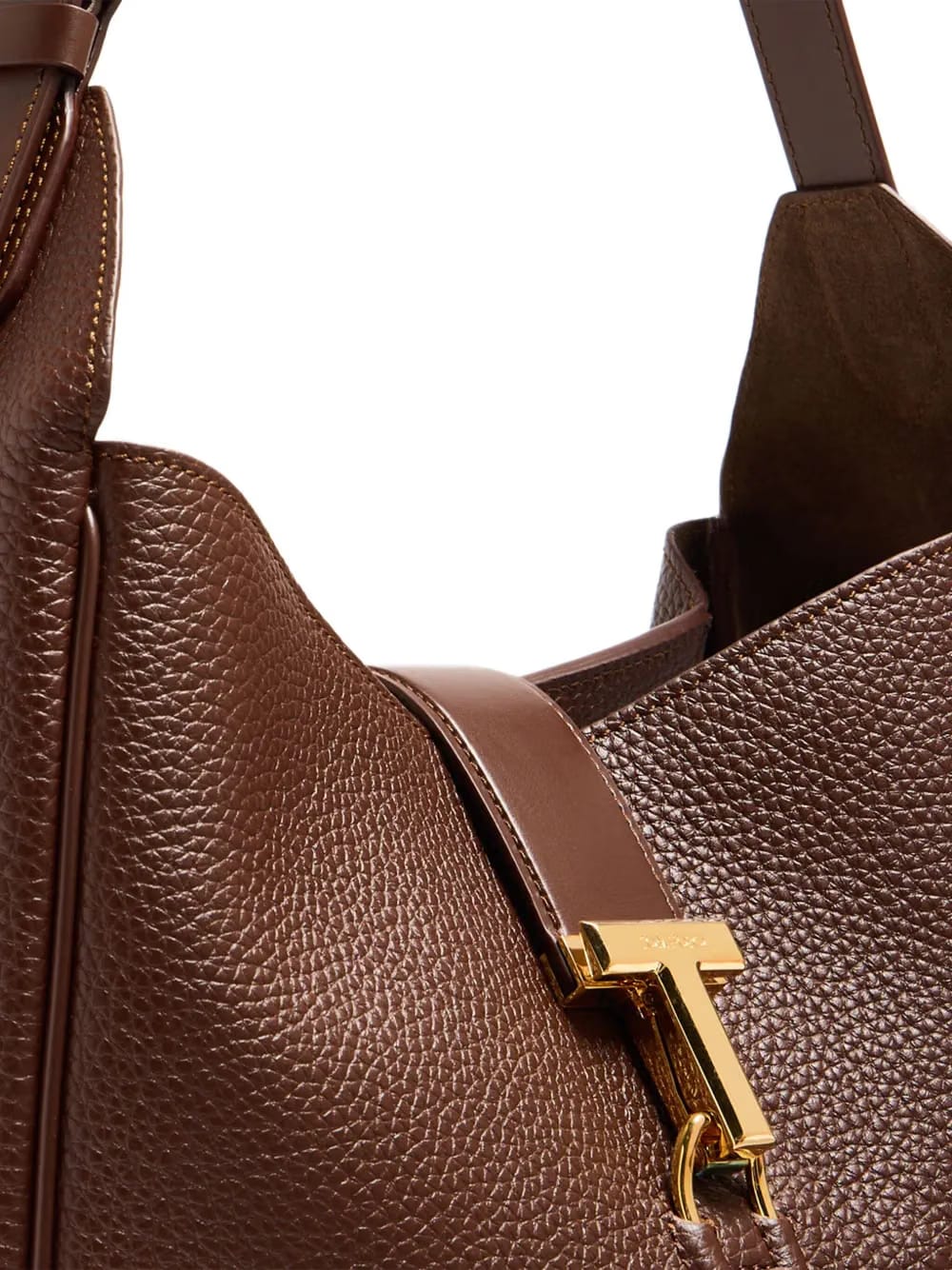 logo-buckle tote bag