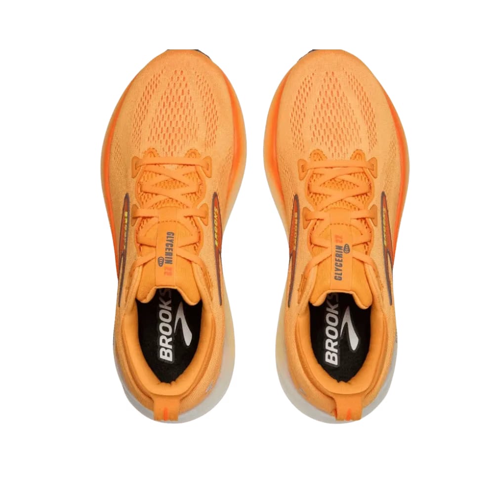 Brooks Glycerin 22 Orange Nightlife White