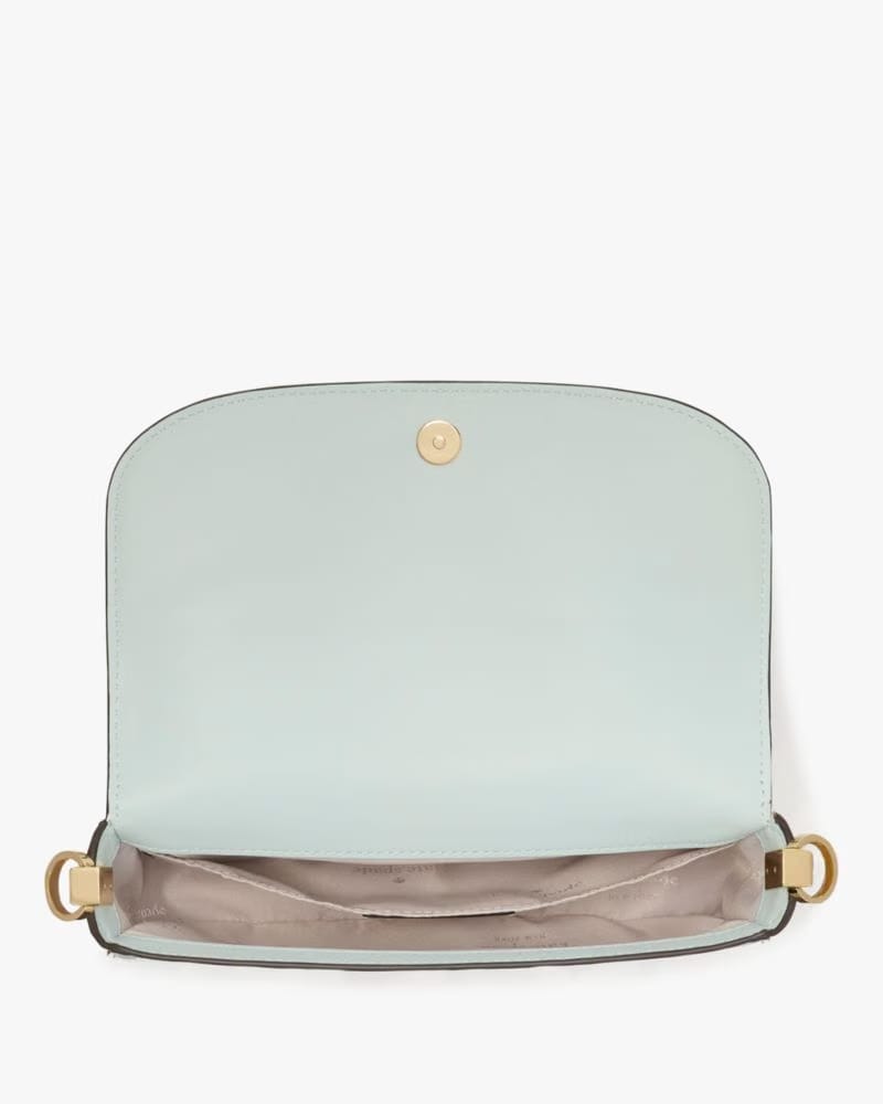 KateSpade Krista Patent Chain Crossbody Hazy Morning