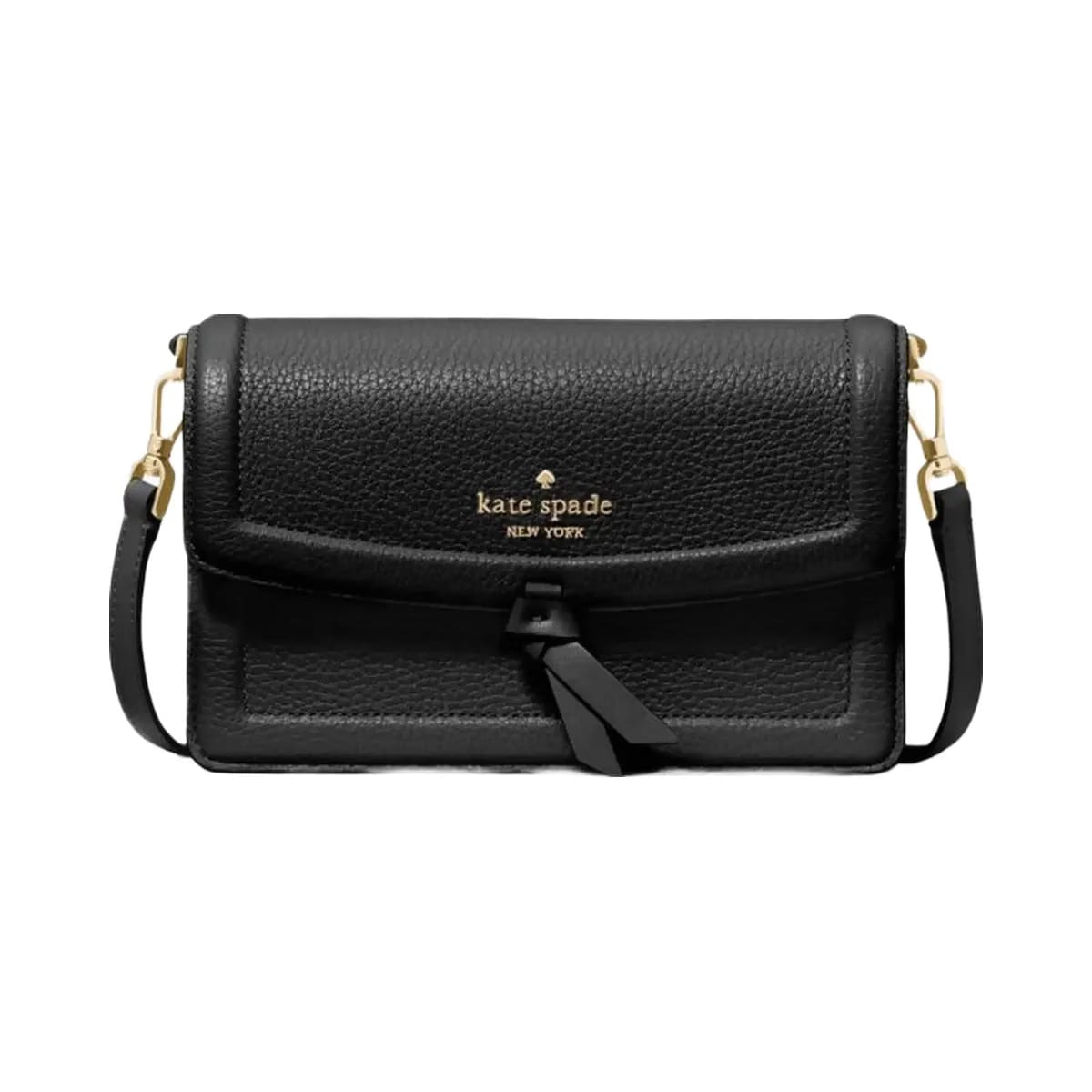 Kate Spade Knott Mini Flap Crossbody Black