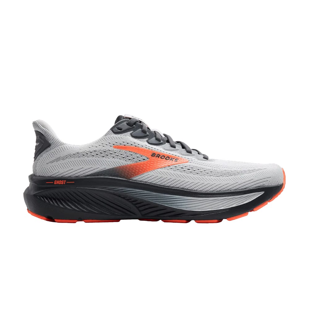 Brooks Ghost 17 Oyster Mushroom Orange Ebony