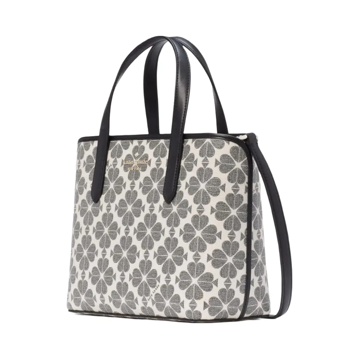 Kate Spade Flower Small Tote Black Multi