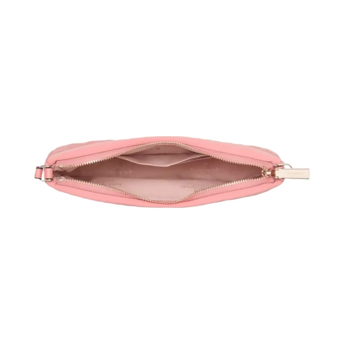 Kate Spade Flower Quilted Fabric Convertible Wristlet Terracotta Tile