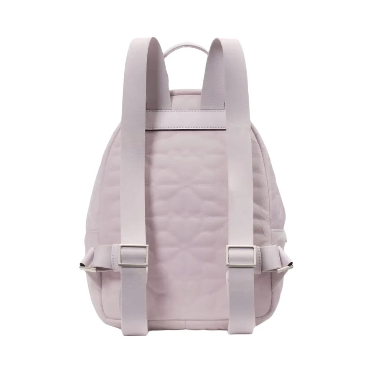 Kate Spade Flower Quilted Fabric Small Backpack Pale Amethyst