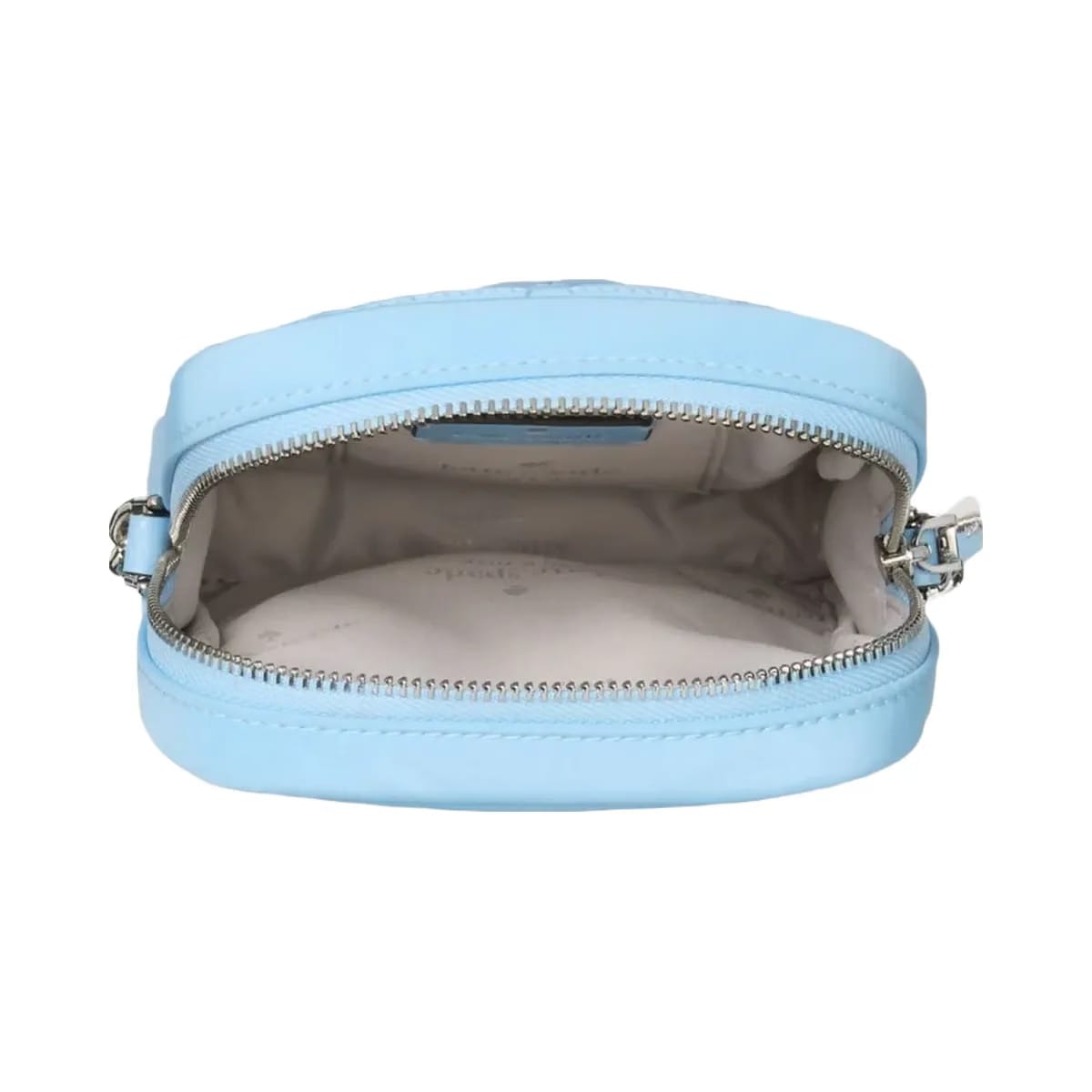 Kate Spade Flower Quilted Fabric Phone Crossbody Montauk Blue