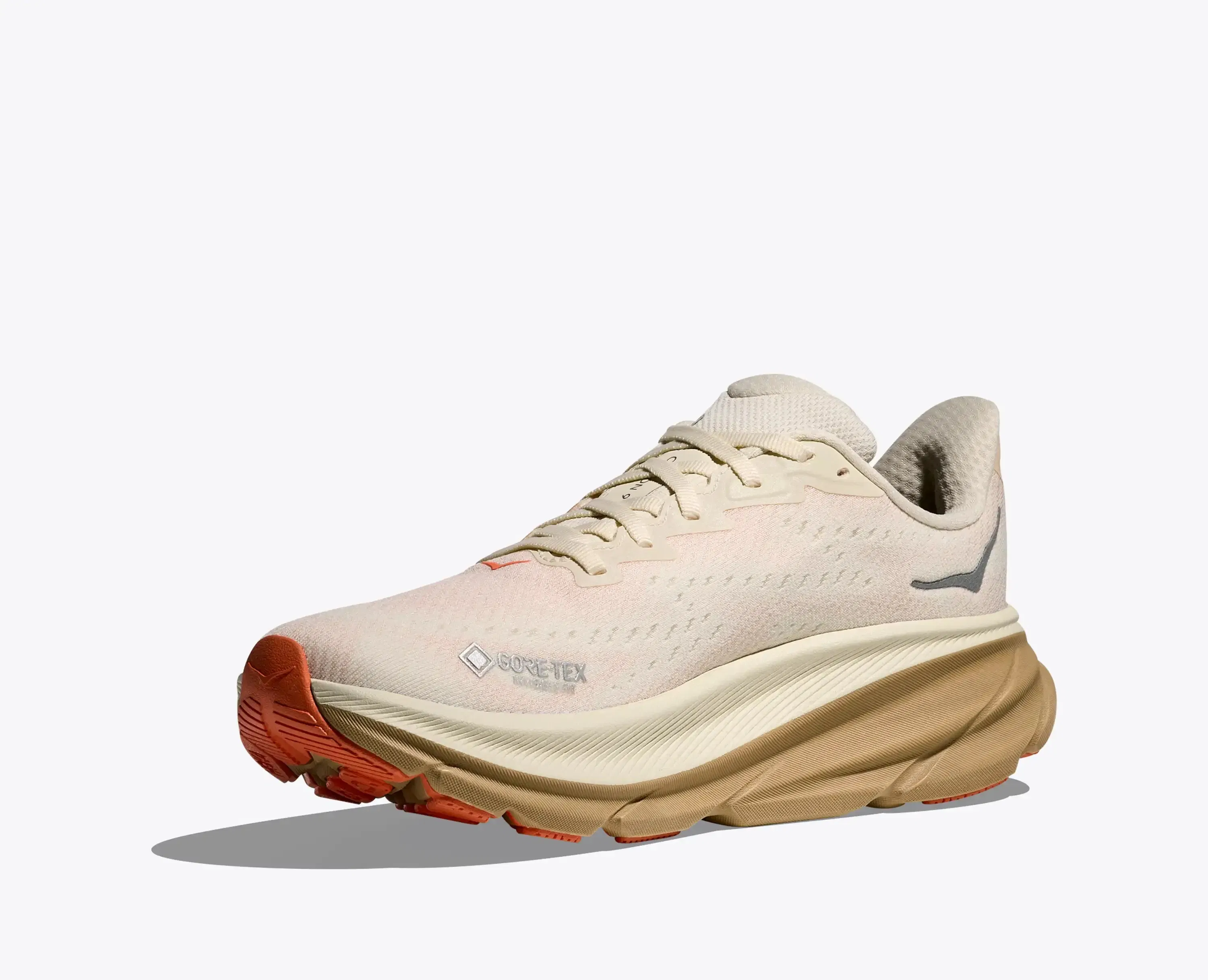 Hoka Women'S Clifton 9 Gtx Eggshell Khaki