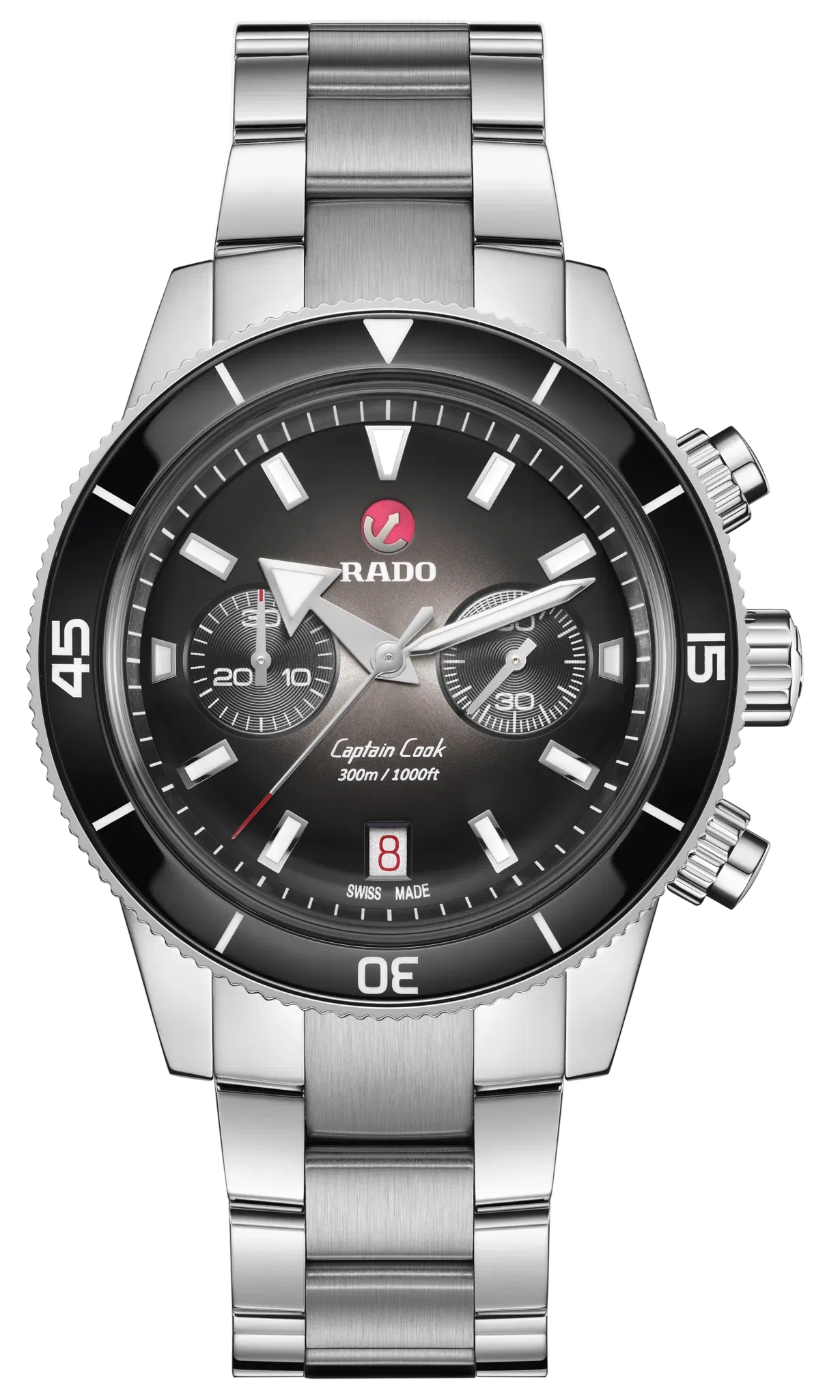 Rado Captain Cook Automatic Chronograph Black r32145158