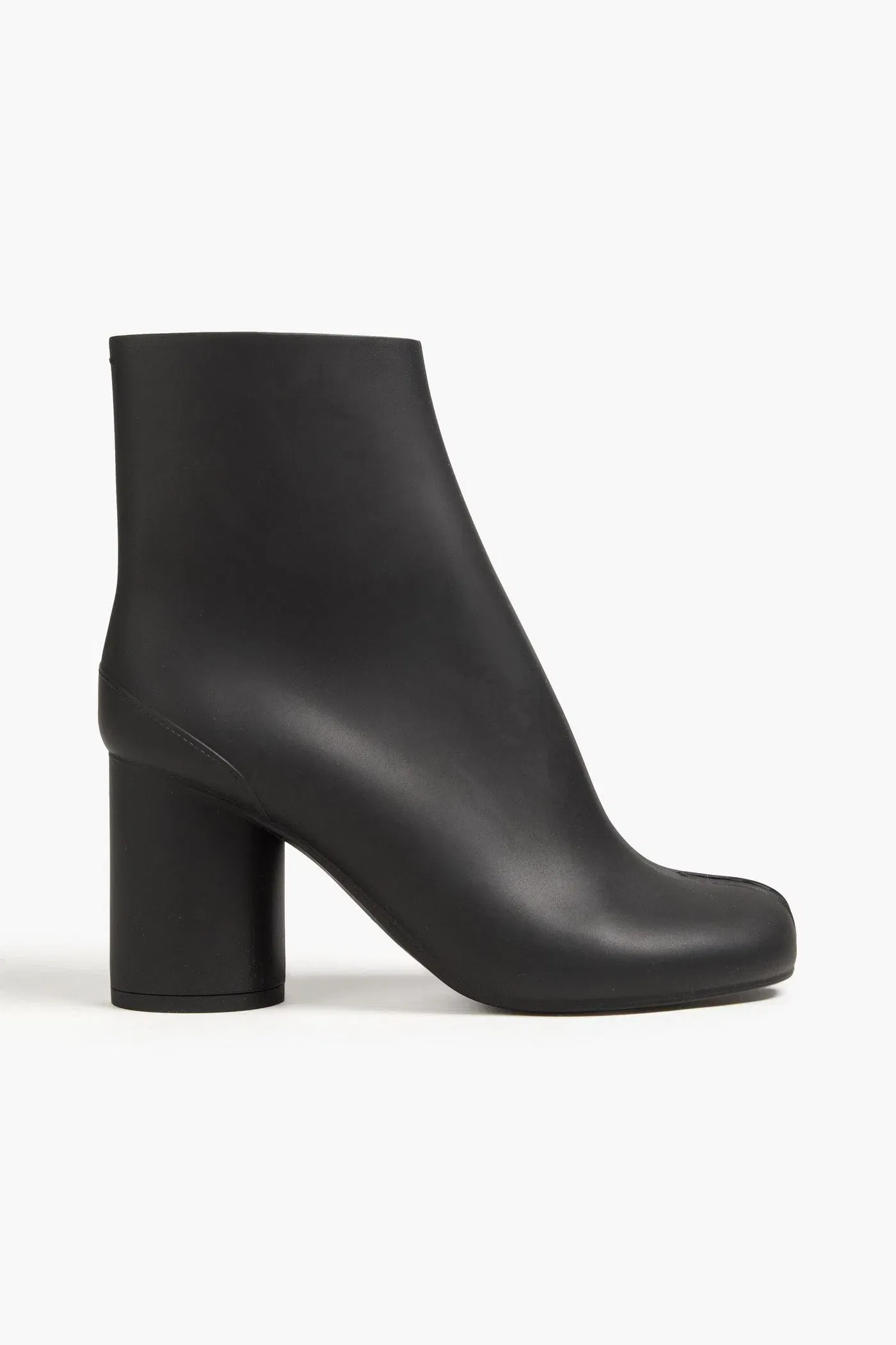 Maison Margiela Pvc Split-Toe Ankle Boots Black Women's