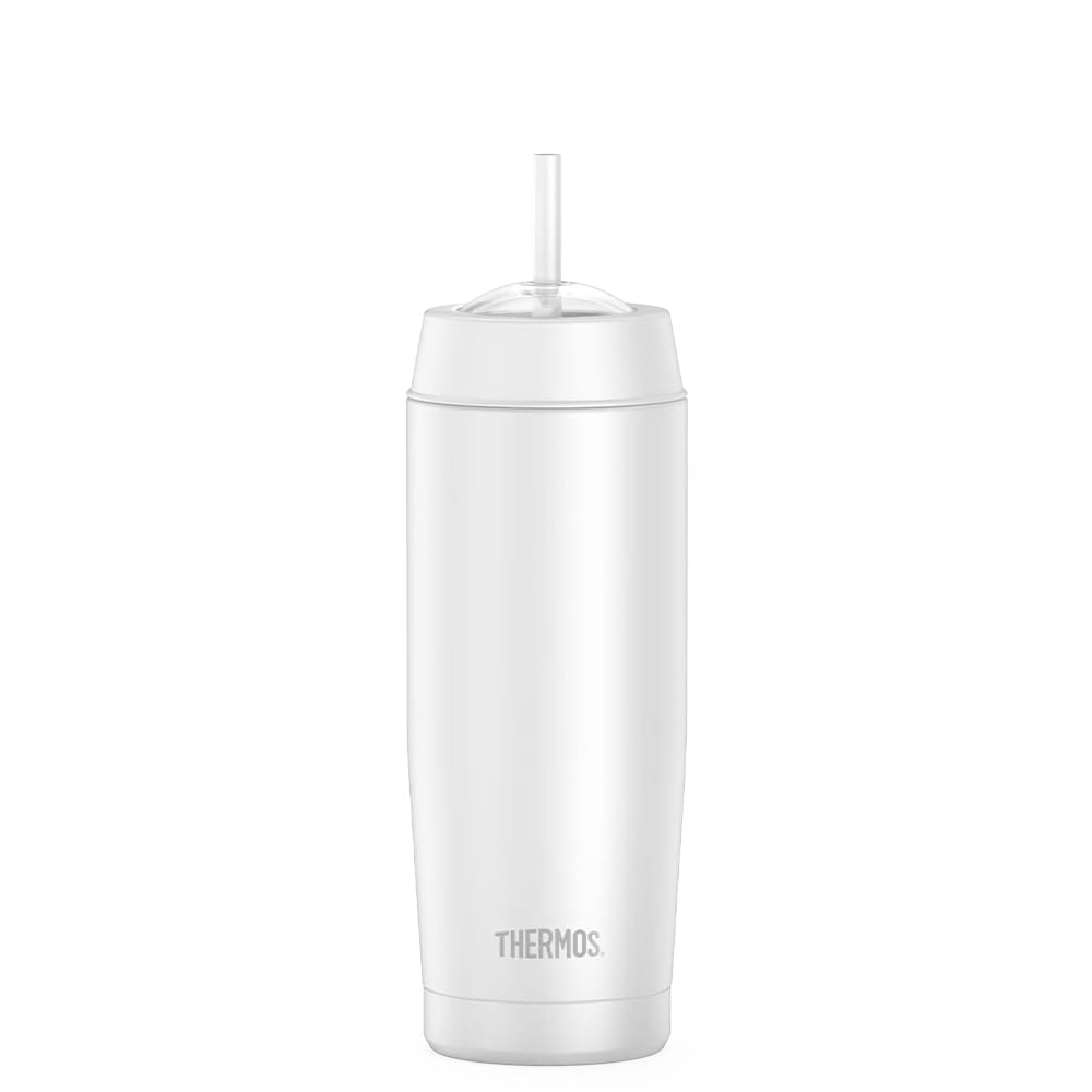 Thermos 18oz Stainless Steel Cold Dome White