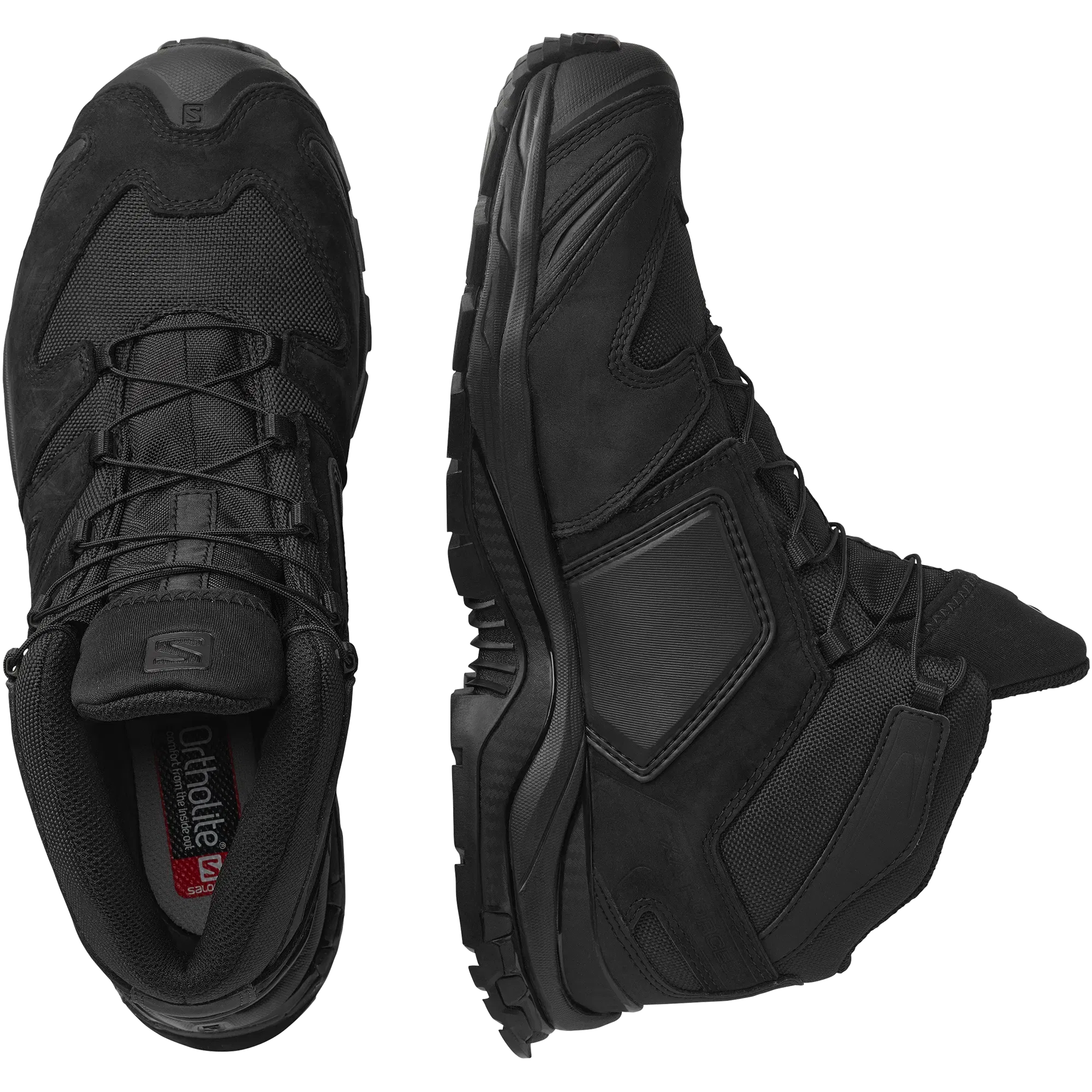 Salomon Xa Forces Mid Wide En Forces Shoes Black
