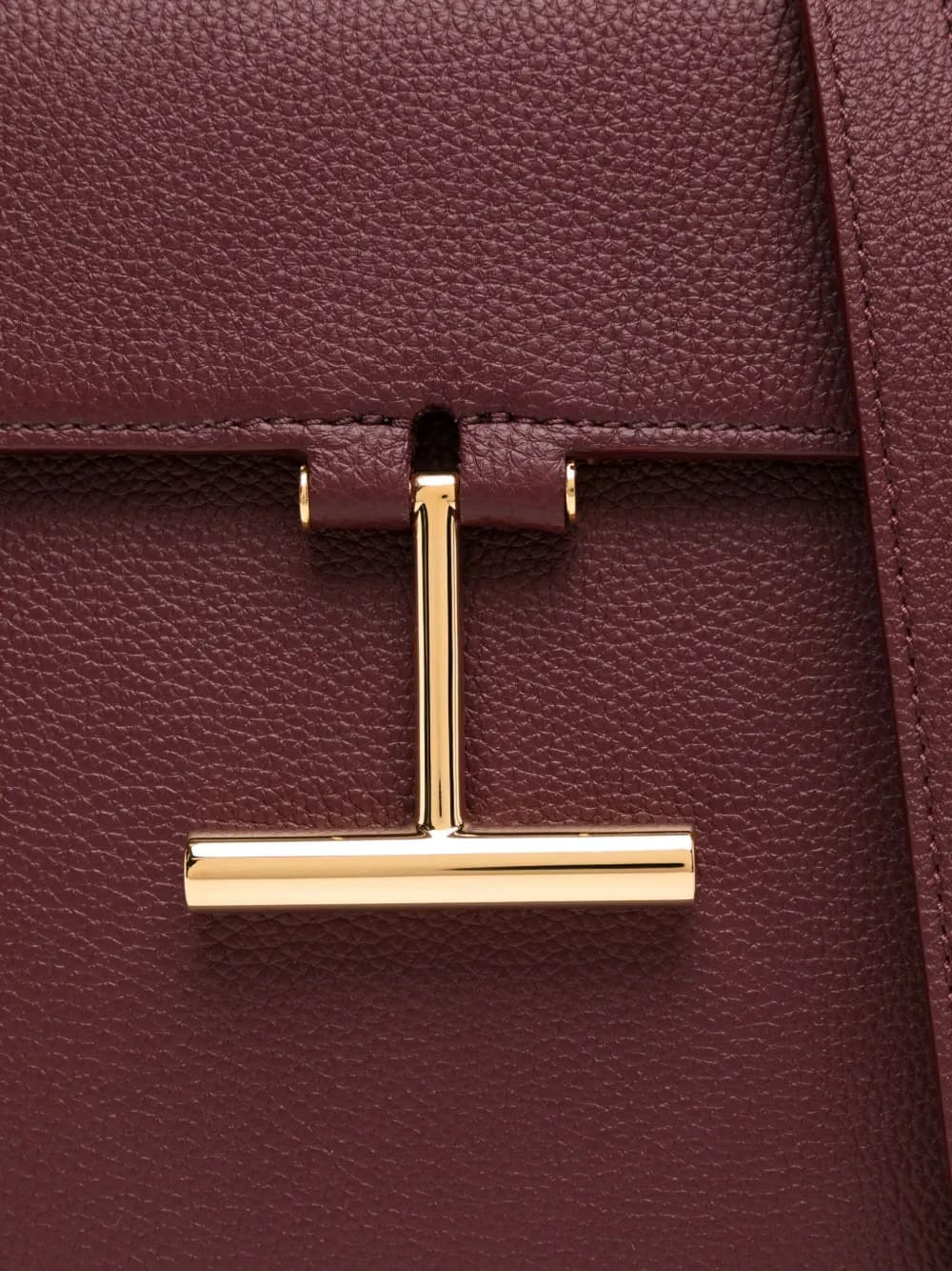 T-bar flap bag