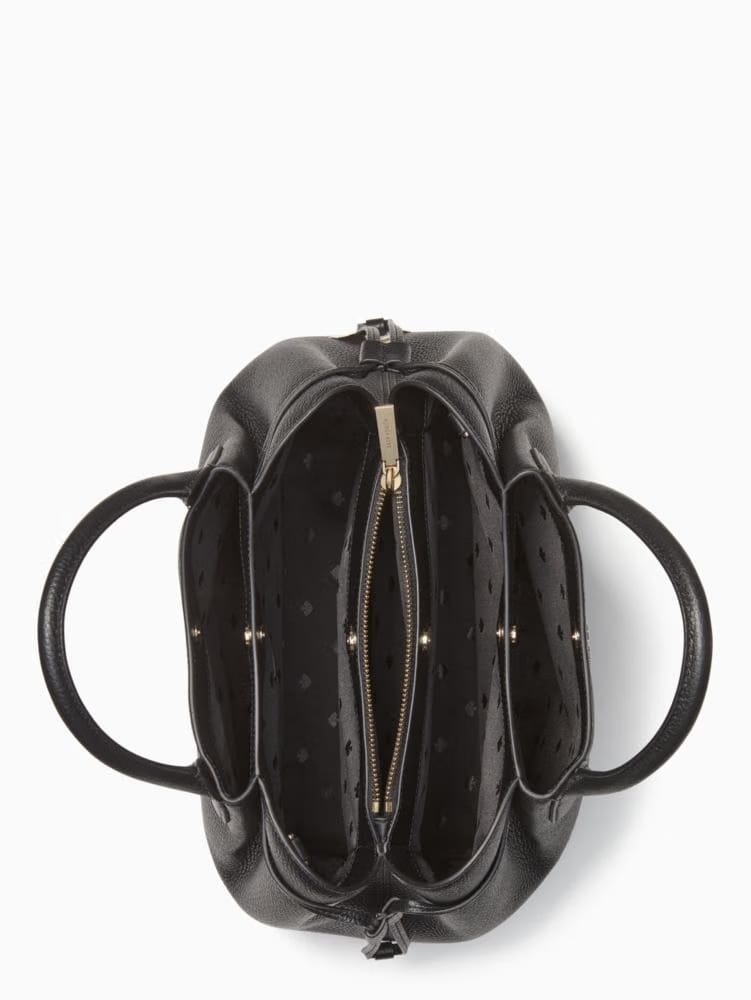 KateSpade Dumpling Large Satchel Bag Black
