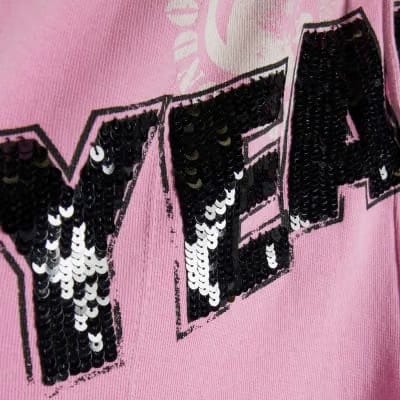 Pink Year Zero Graphic Joggers