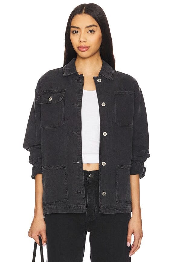 superdown Estella Jacket in Vintage Black