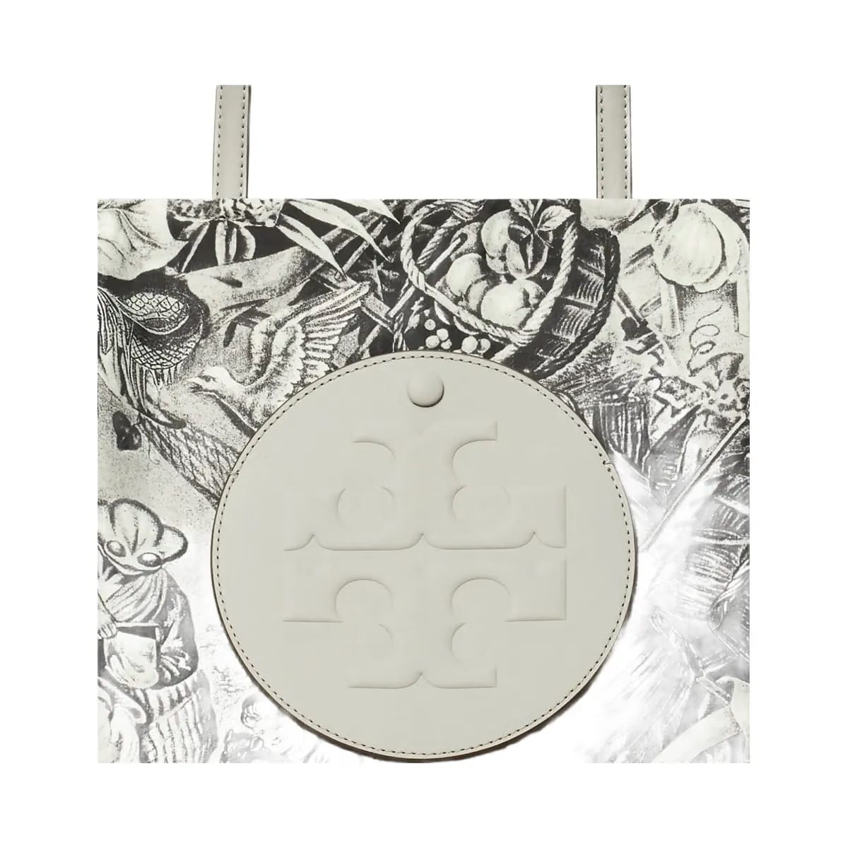 Tory Burch Small Ella Printed Tote Alien Print