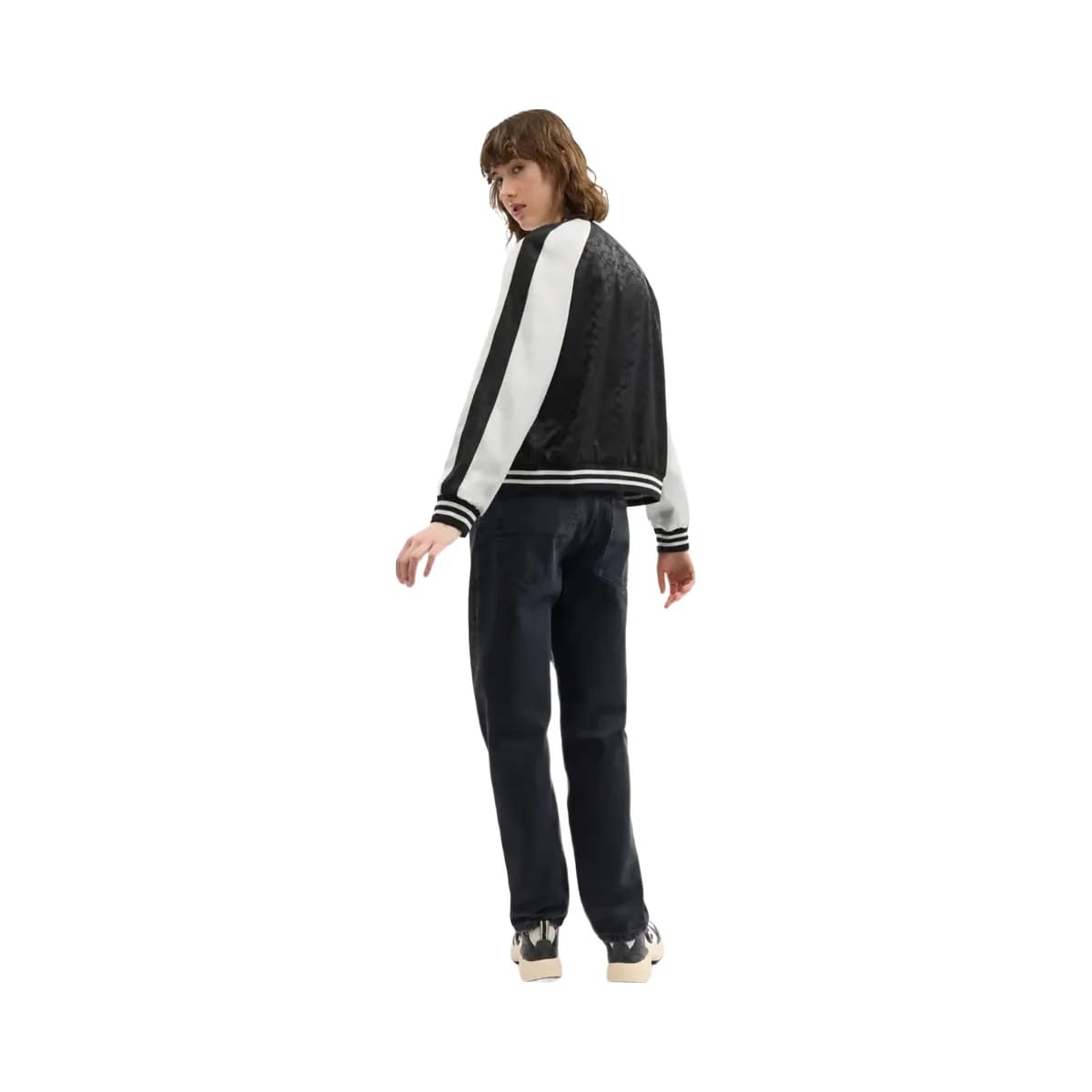 Coach Reversible Signature Souvenir Varsity Jacket Black