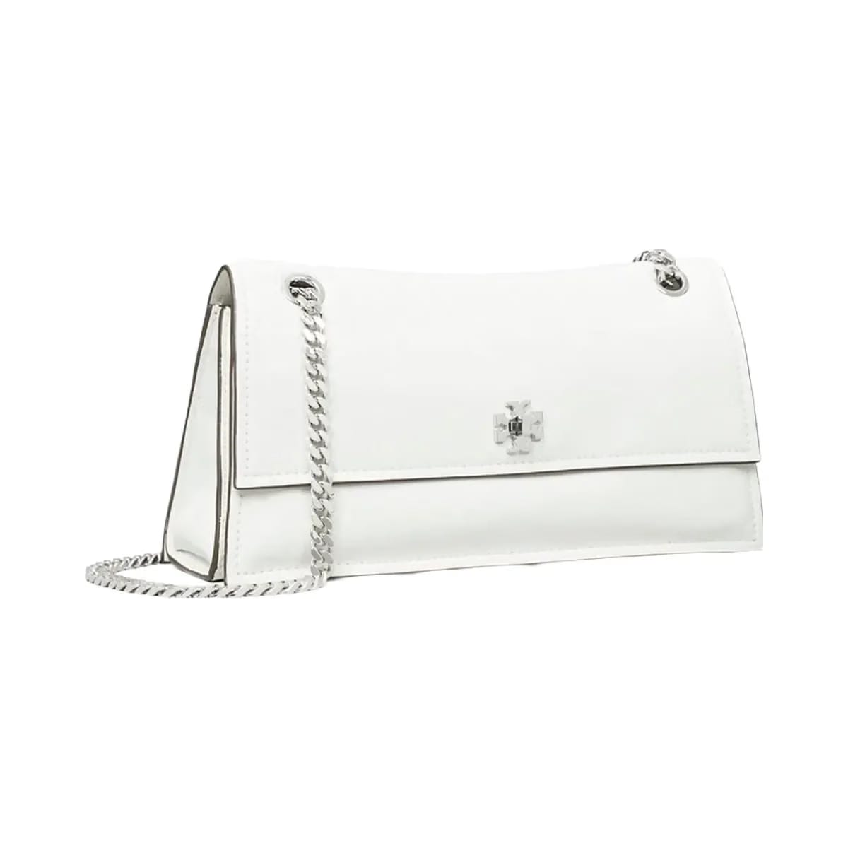 Tory Burch Kira Turnlock Shoulder Bag BIANCO