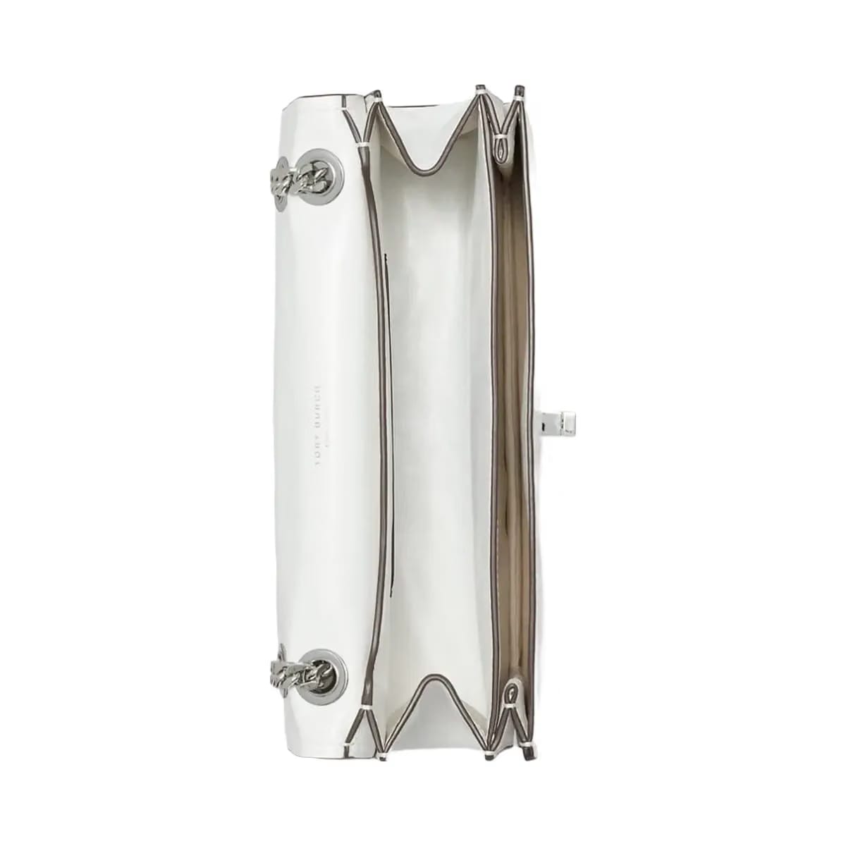 Tory Burch Kira Turnlock Shoulder Bag BIANCO