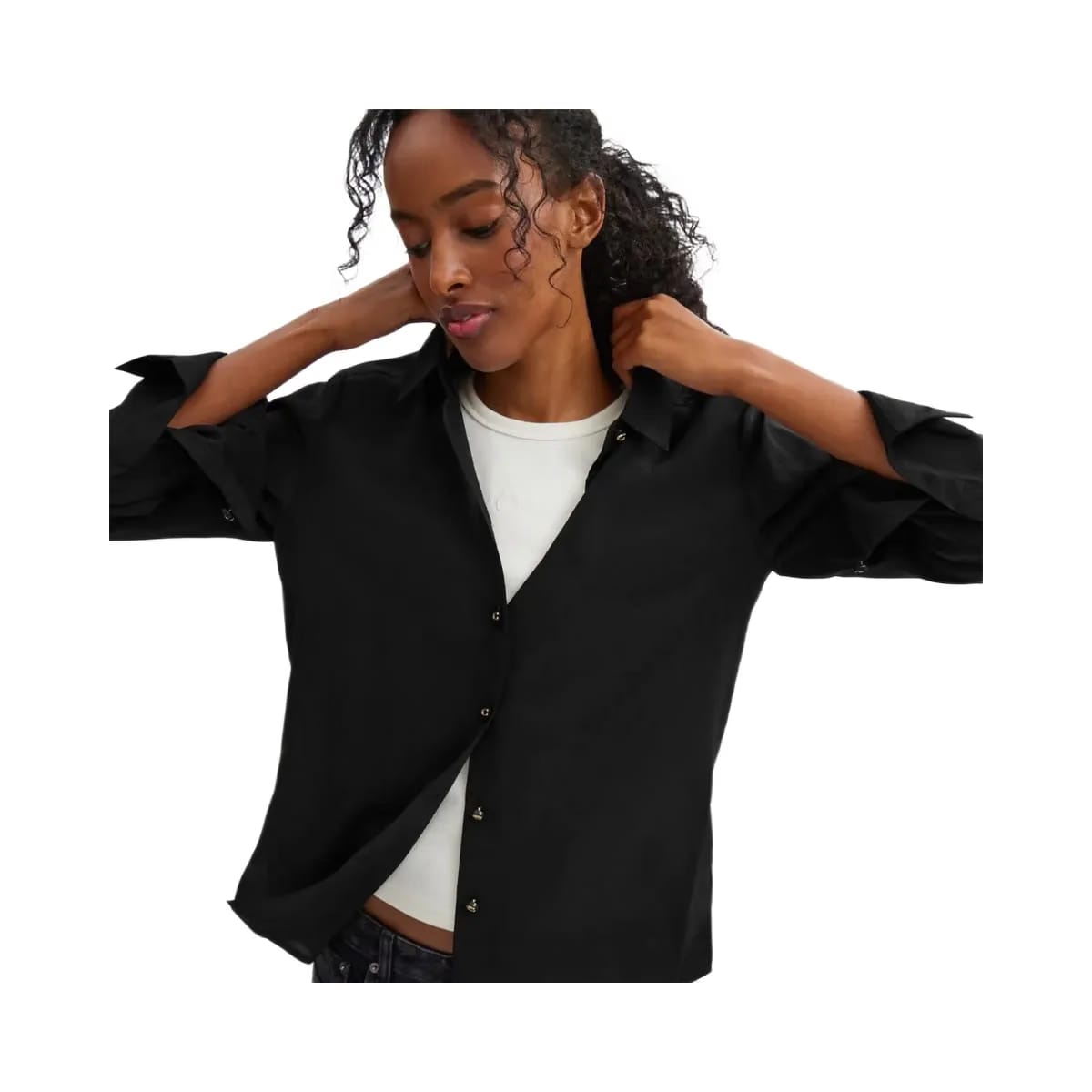 Coach Blouse Black