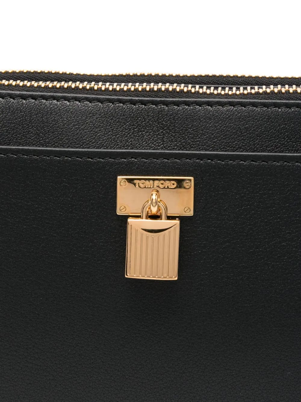 mini Padlock leather cross body bag