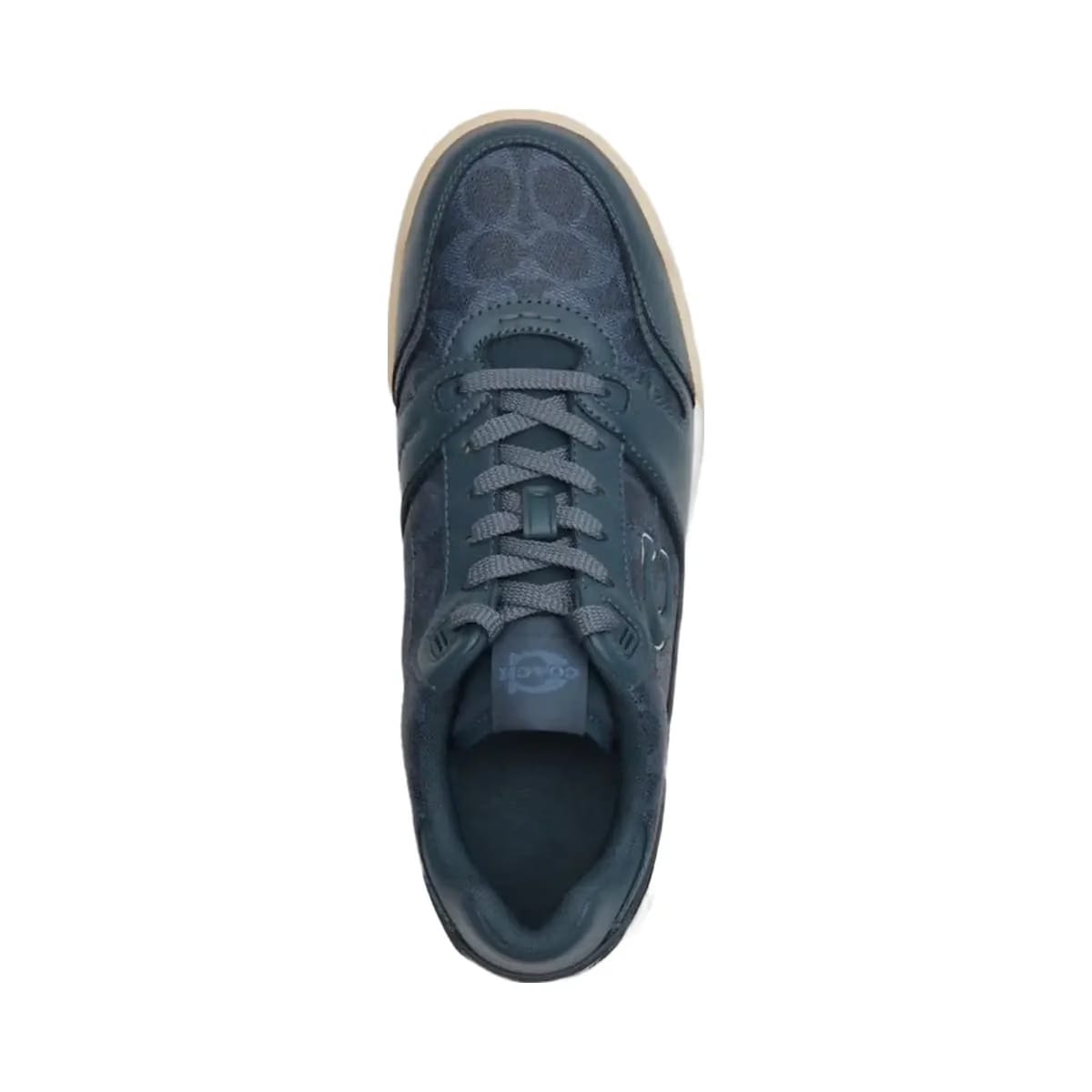 Coach Men's Soho Sneaker With Signature Canvas Denim Denim