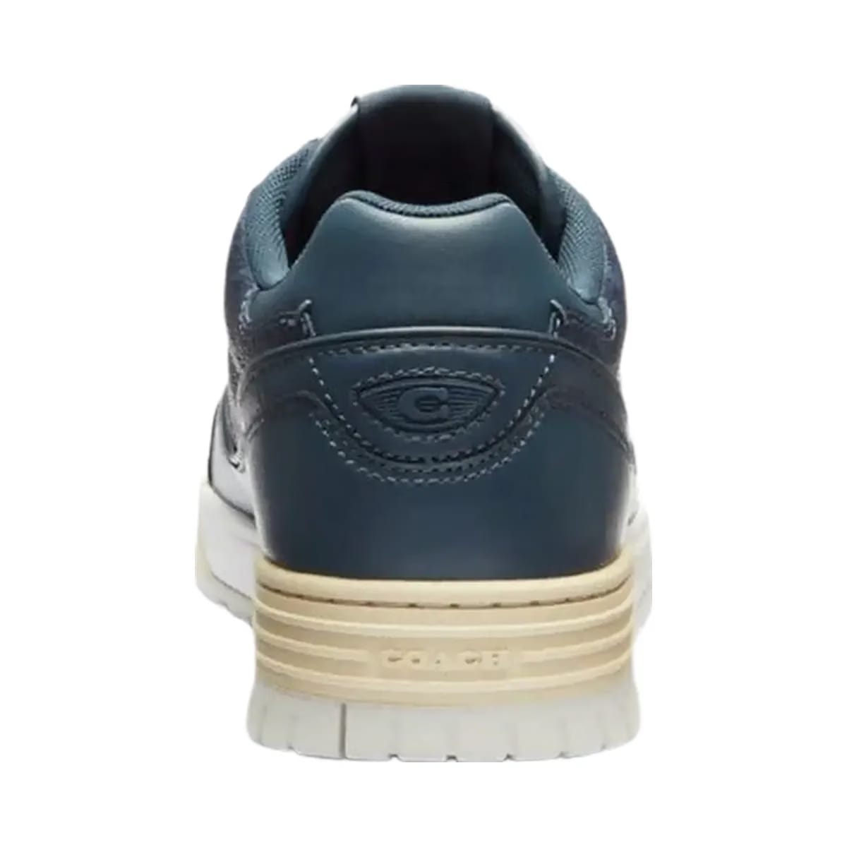 Coach Men's Soho Sneaker With Signature Canvas Denim Denim