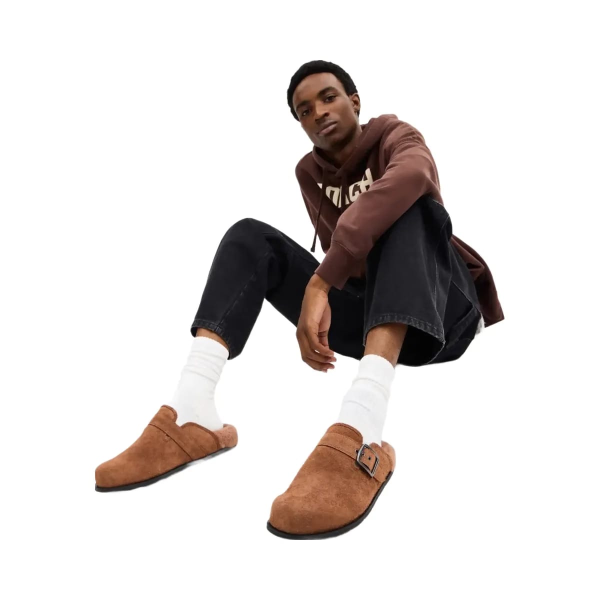Coach Men's Buckle Clog Sable
