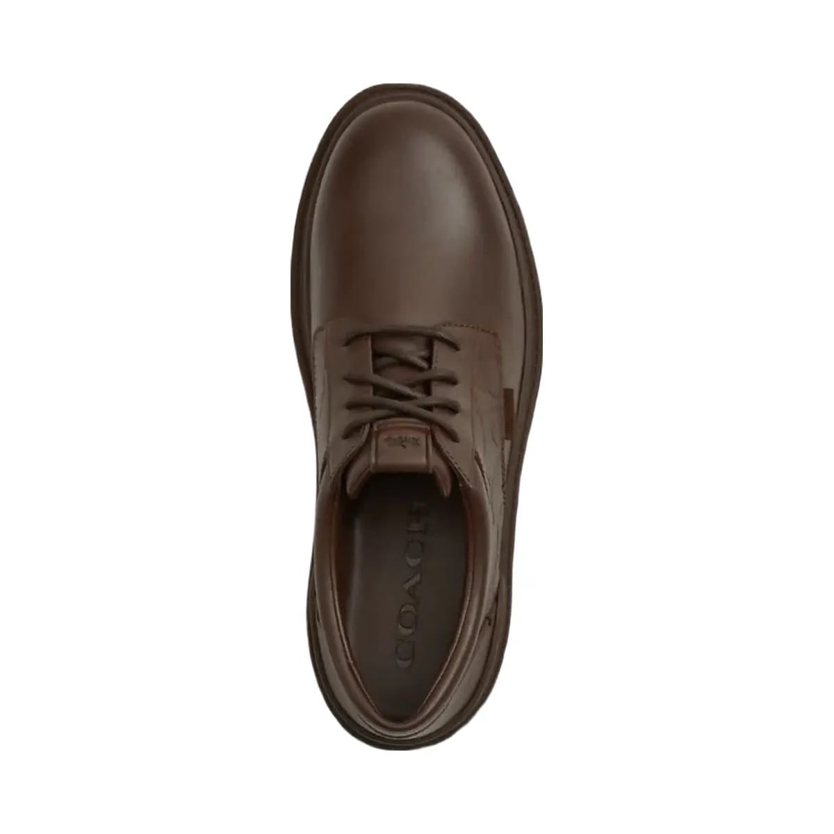Coach Men's Cameron Derby In Signature Leather Maple