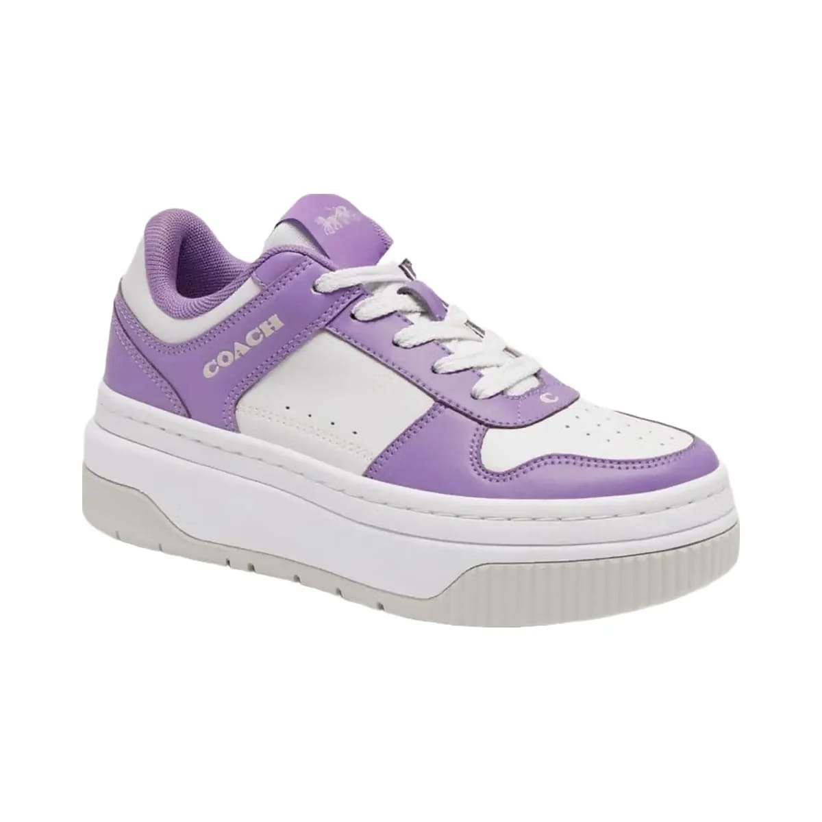 Coach Women's Platform Sneaker Iris Optic White