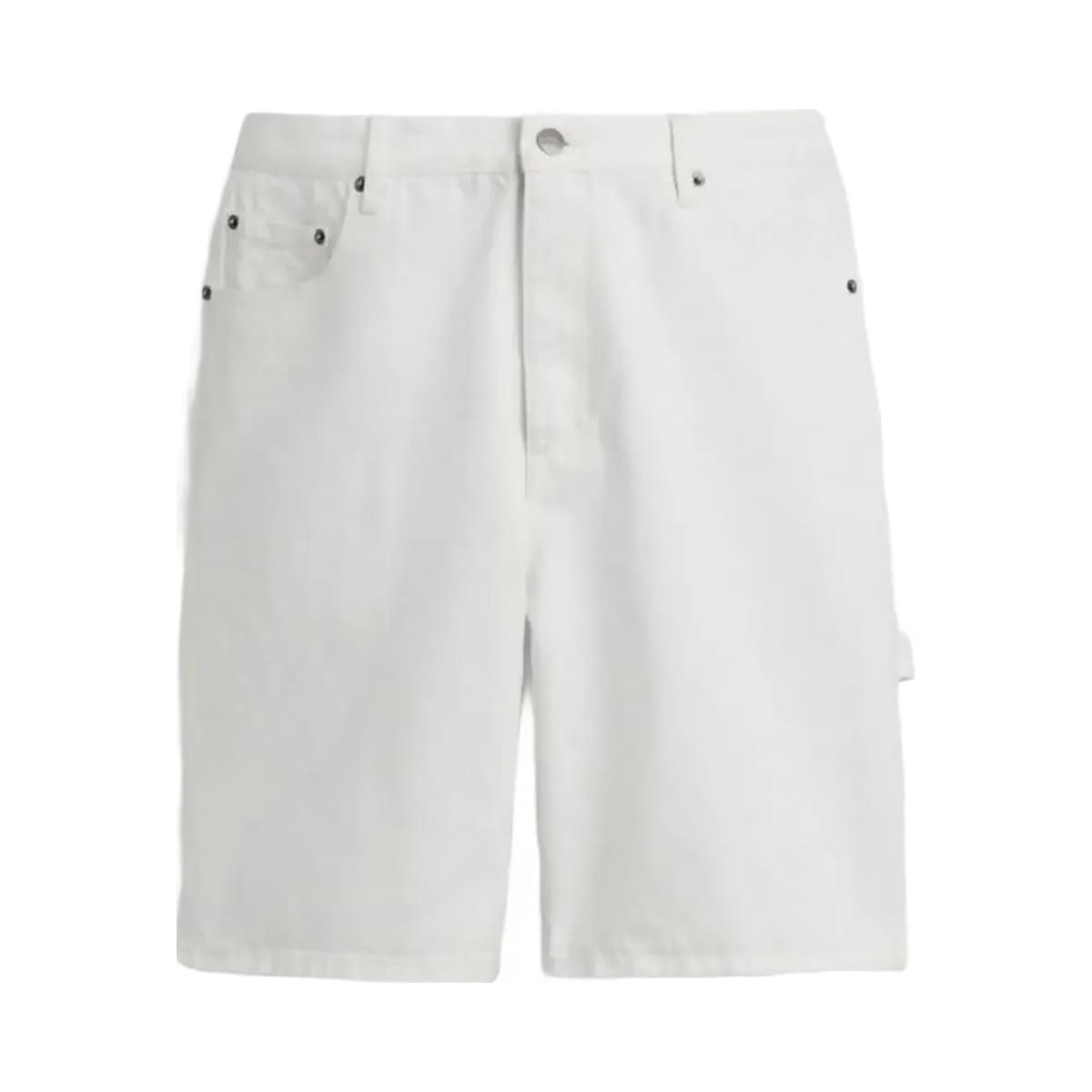 Coach Denim Shorts White