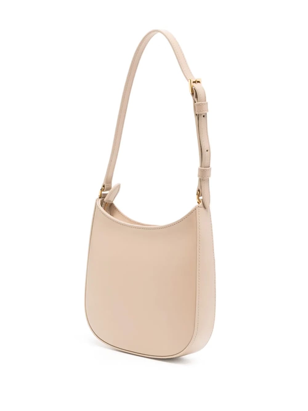 mini palmellato-effect leather bag