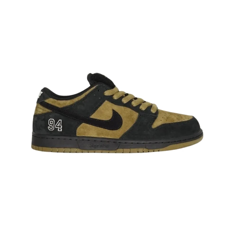 Nike Supreme x Dunk Low SB 'Camper Green'