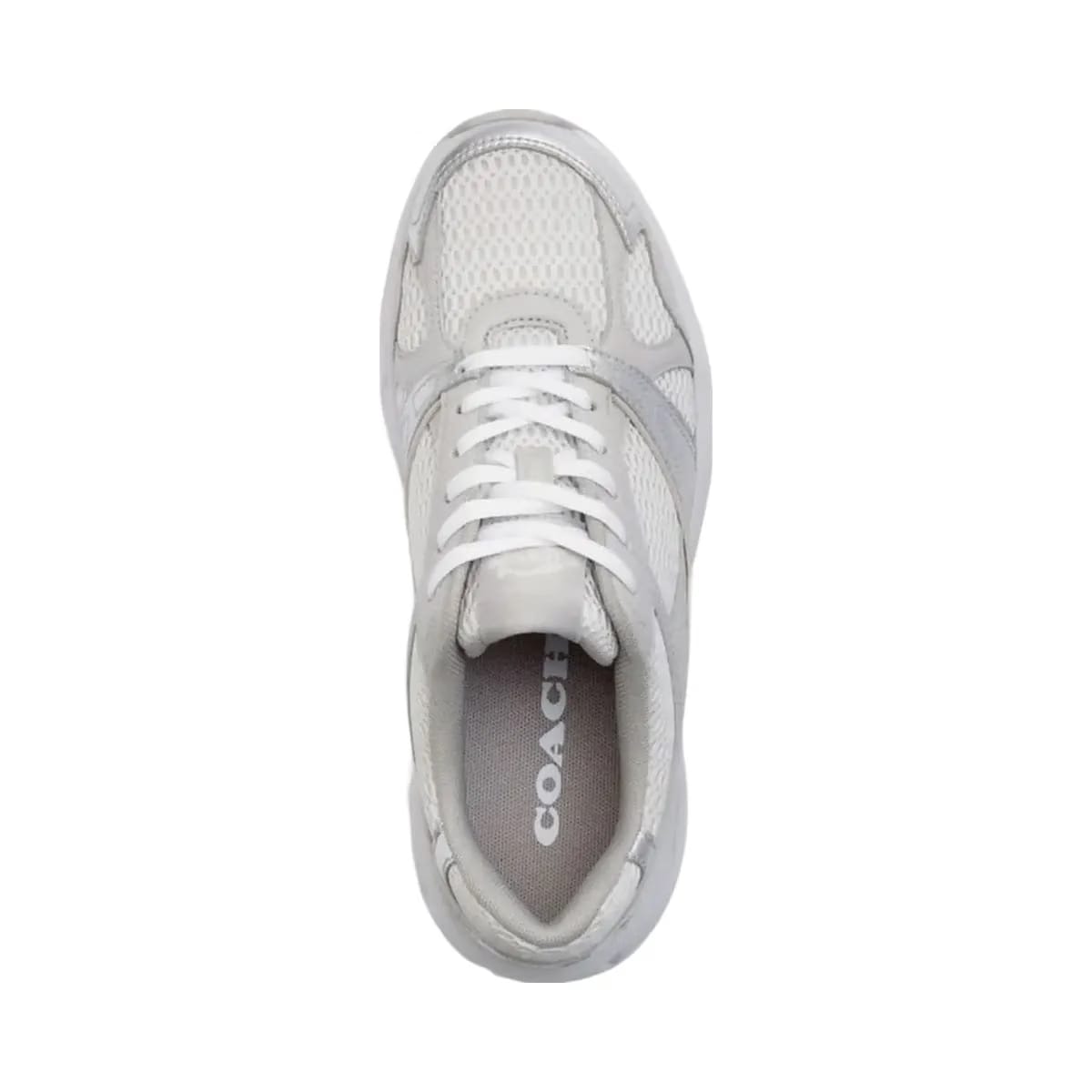 Coach Women's Sport Sneaker Light Grey Optic White