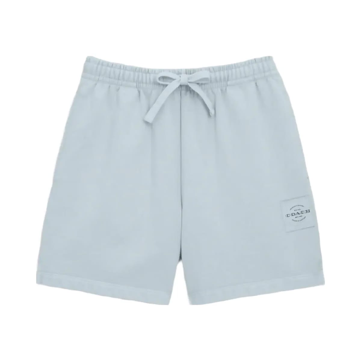 Coach Garment Dye Track Shorts Dusty Blue