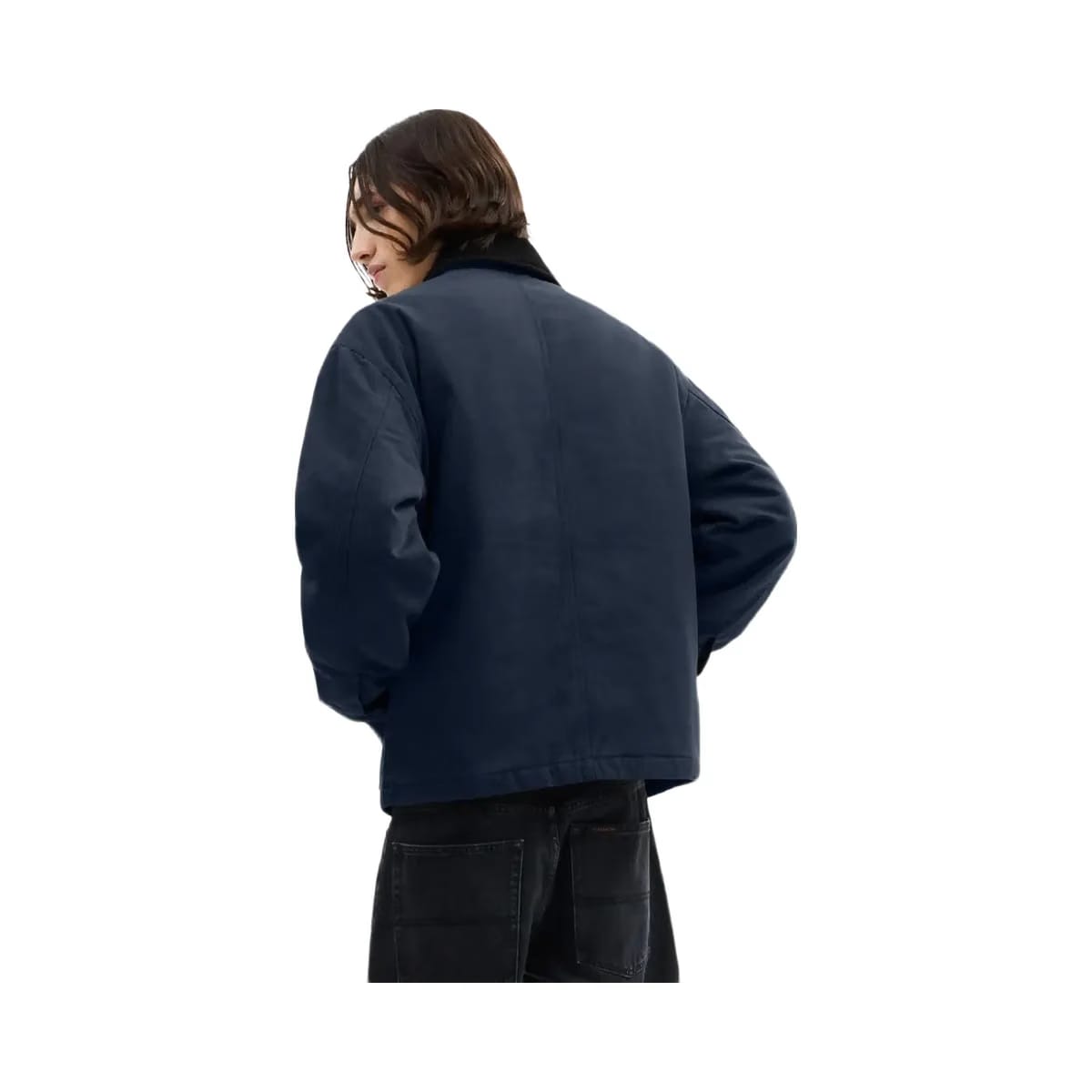 Coach Work Jacket With Quilted Lining Navy