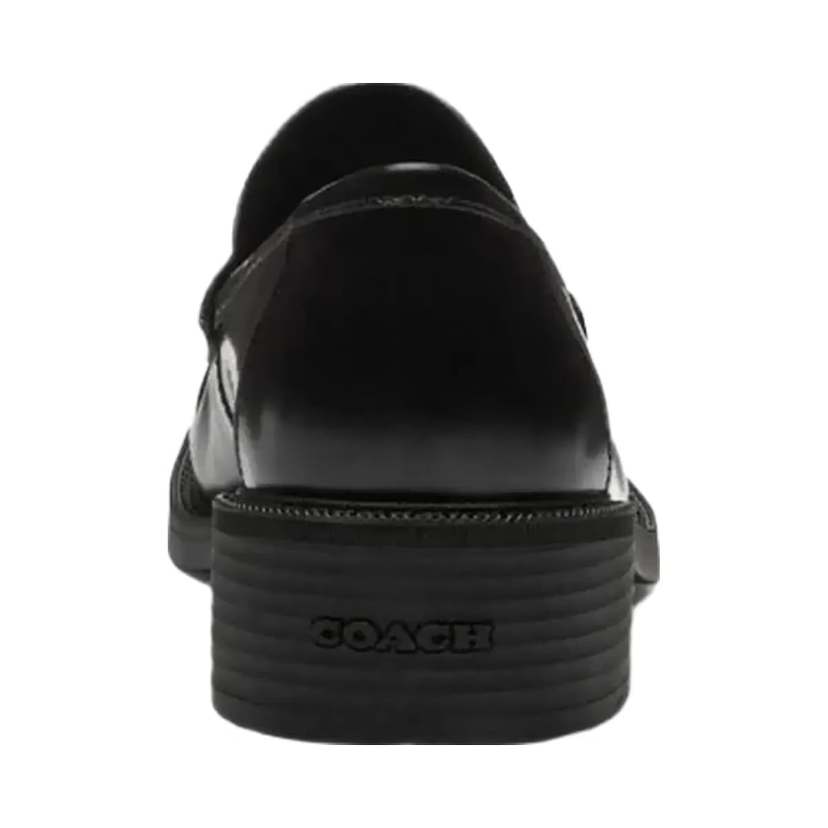 Coach Women's Square Toe Loafer Black
