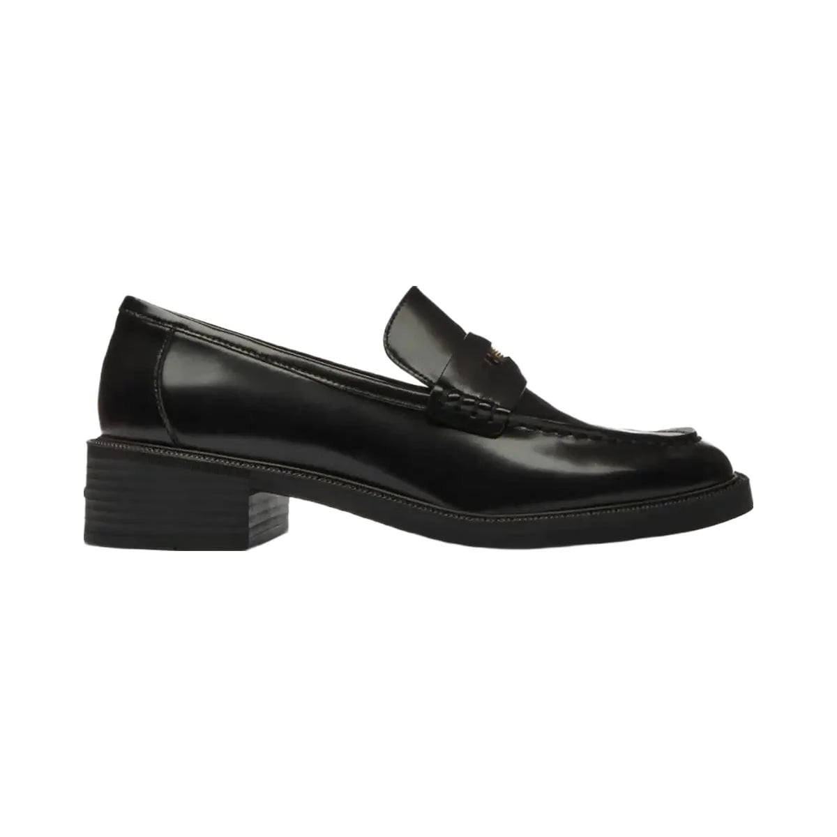 Coach Women's Square Toe Loafer Black