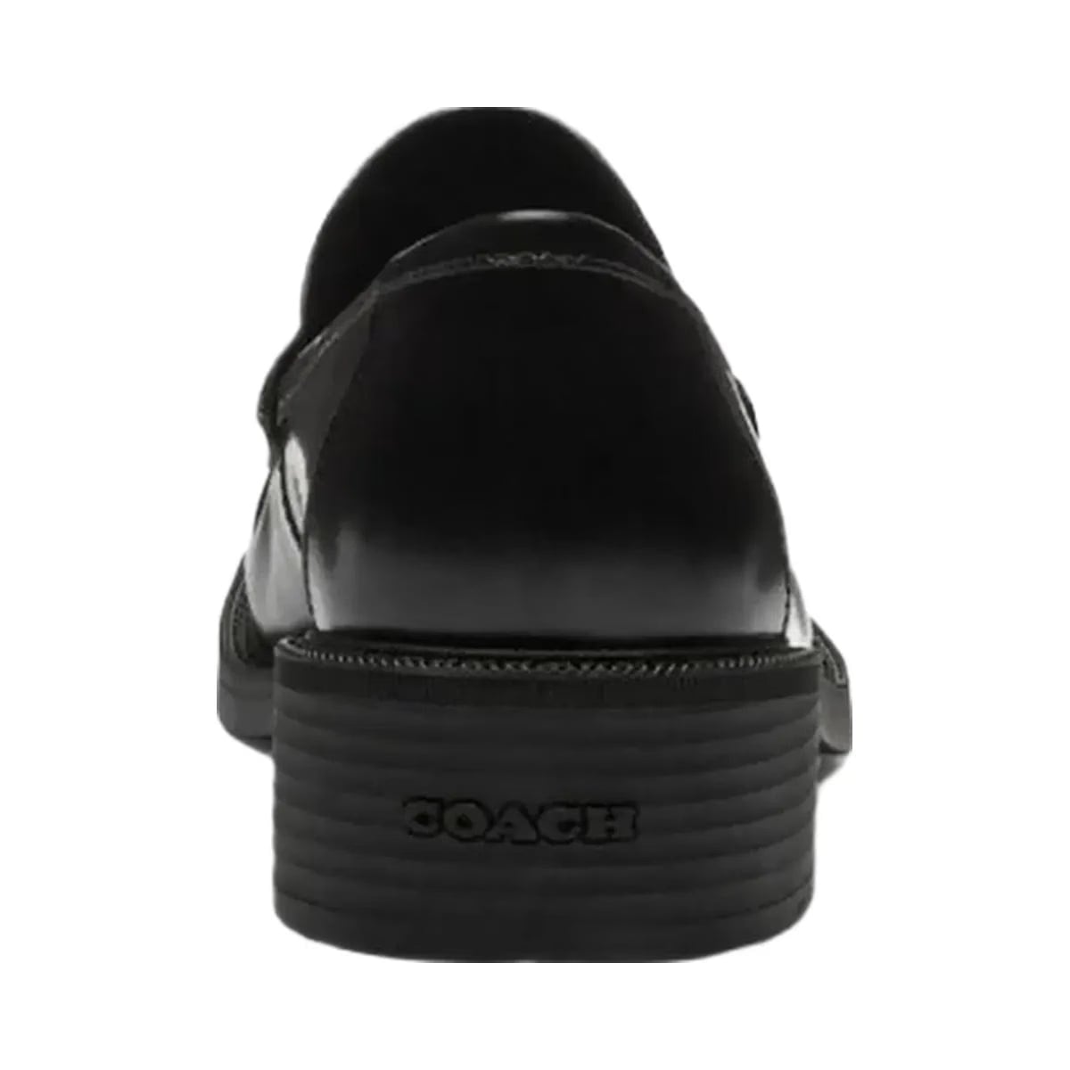Coach Women's Square Toe Loafer Black