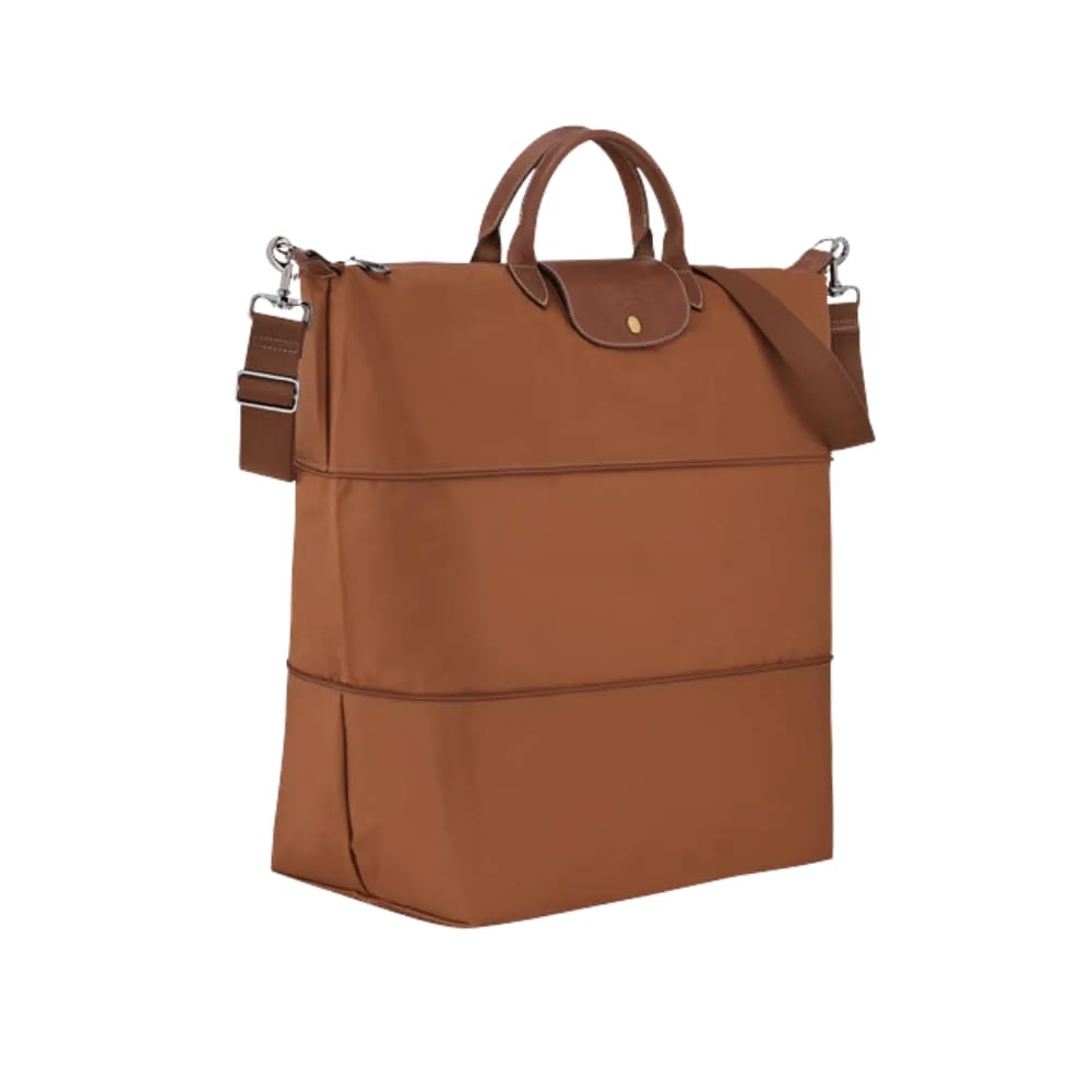 Longchamp Le Pliage Original Travel bag expandable Cognac - Recycled canvas