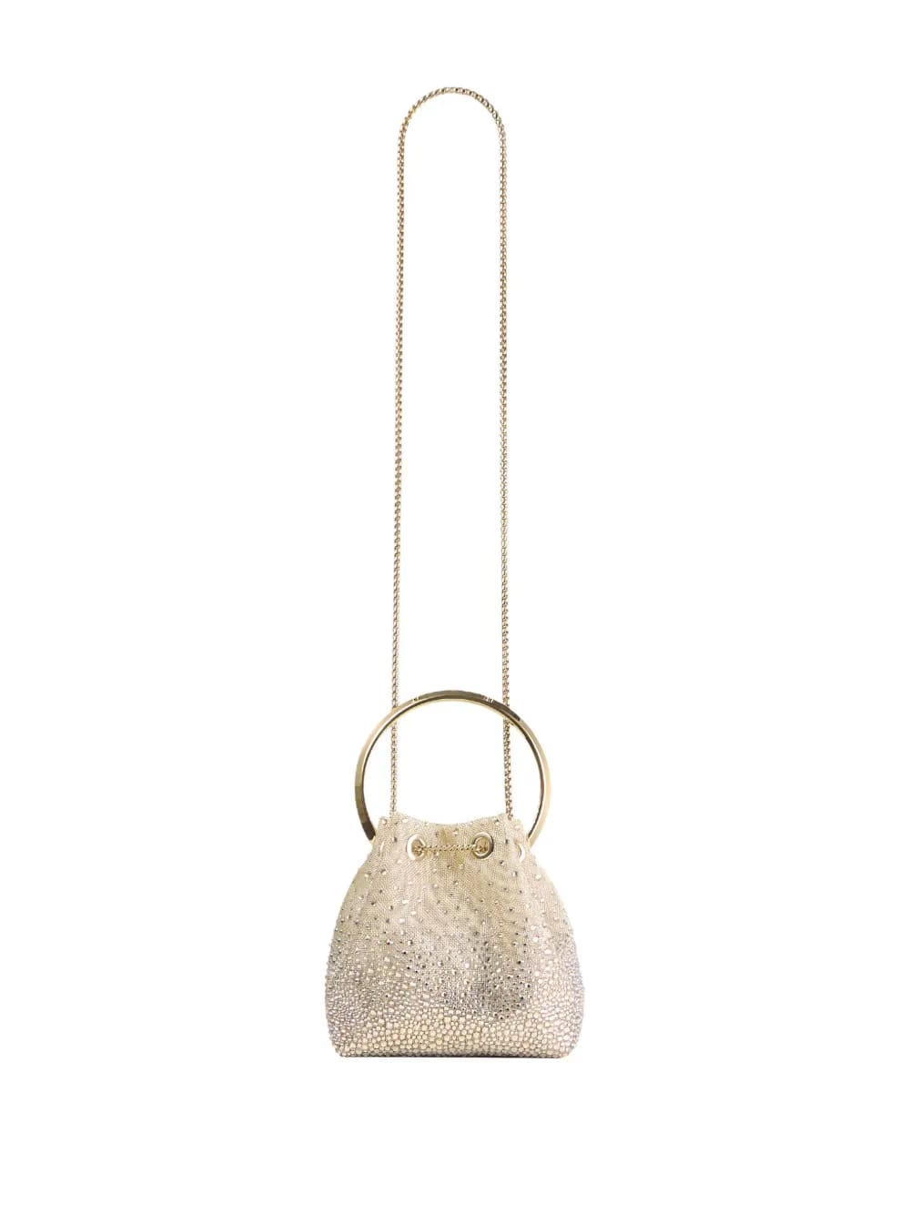 Bon Bon crystal-embellished bucket bag