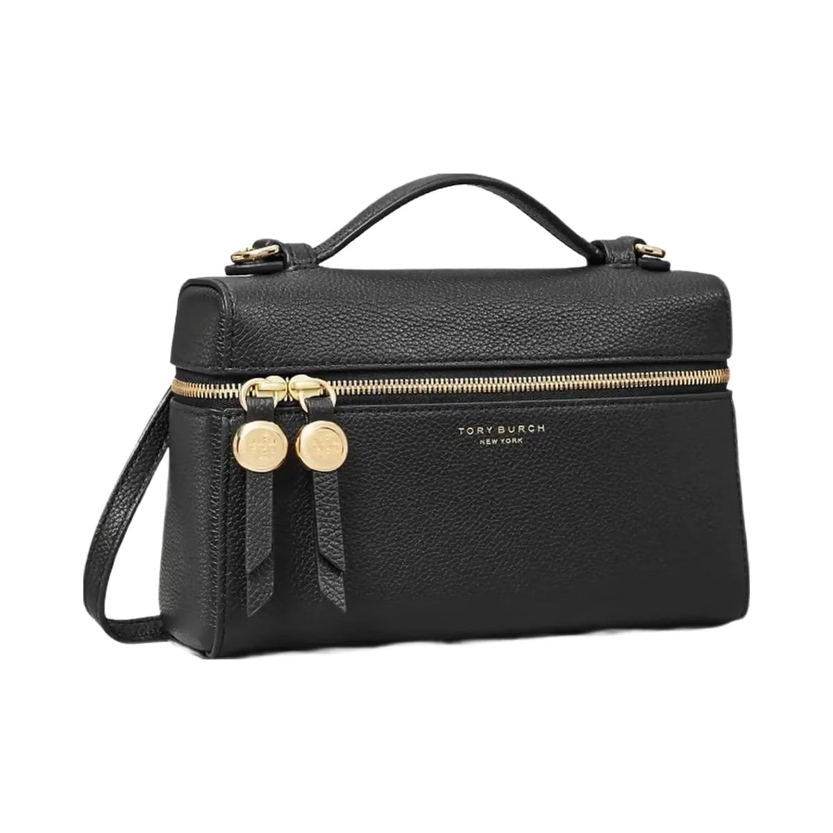 Tory Burch Slim Romy Top Handle Bag Black