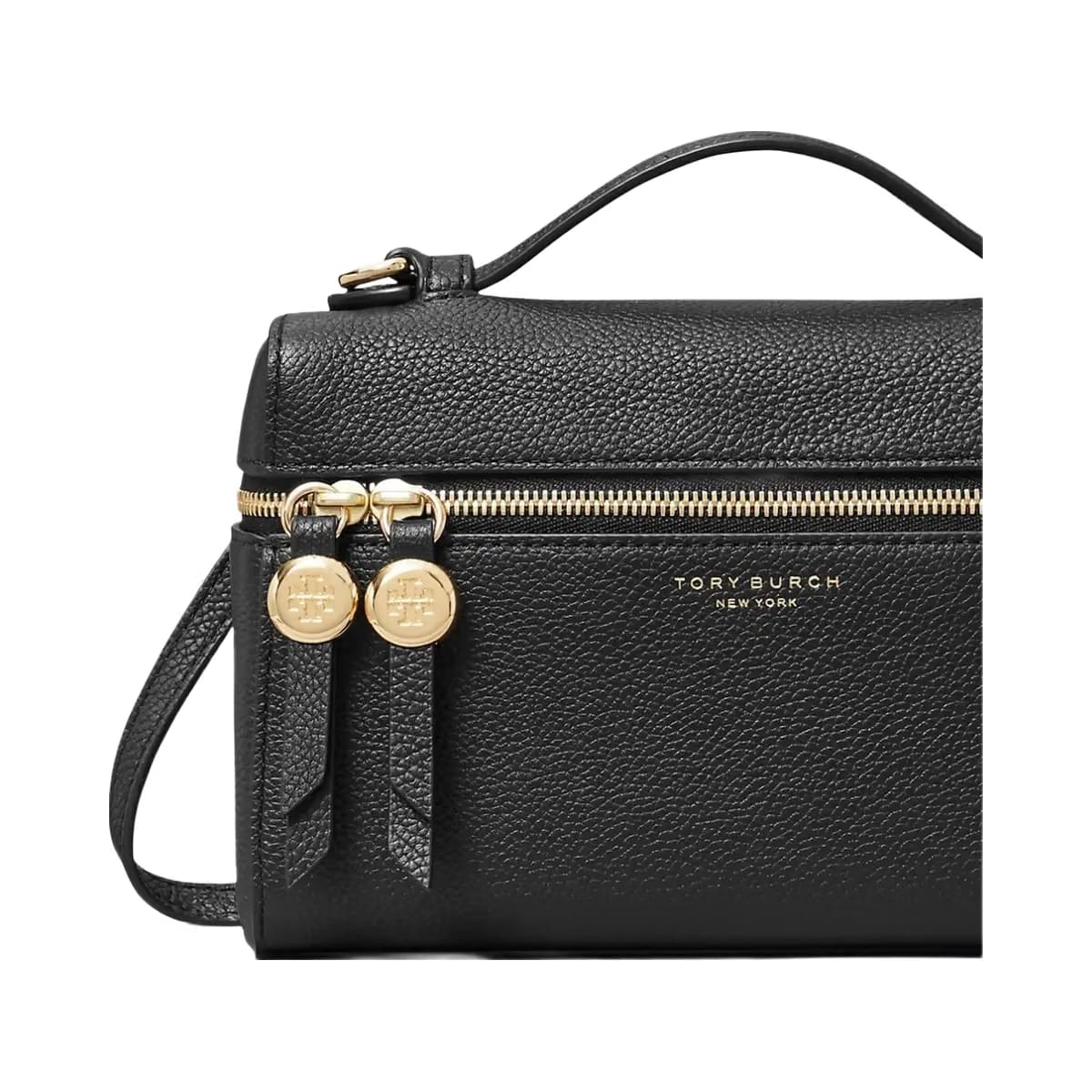 Tory Burch Slim Romy Top Handle Bag Black
