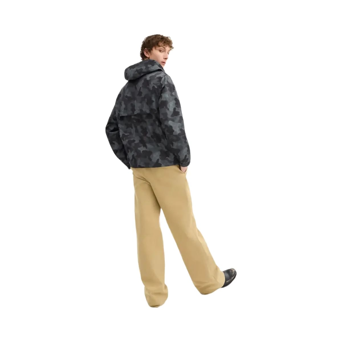 Coach Camo Signature Windbreaker Black Camo