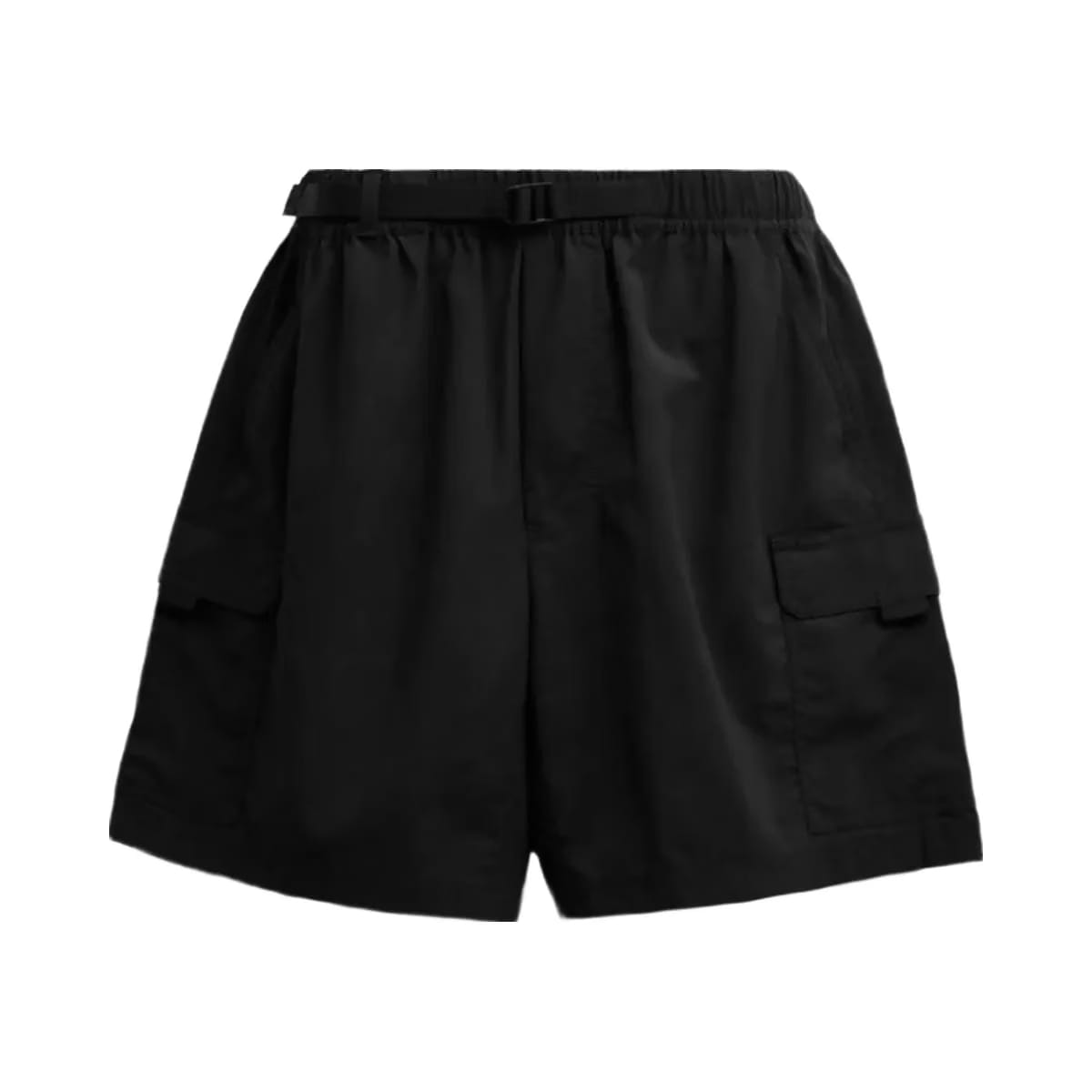 Coach Nylon Utility Short In Recycled Nylon Black
